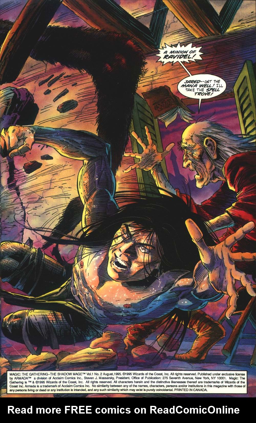Read online Magic the Gathering--The Shadow Mage comic -  Issue #2 - 6