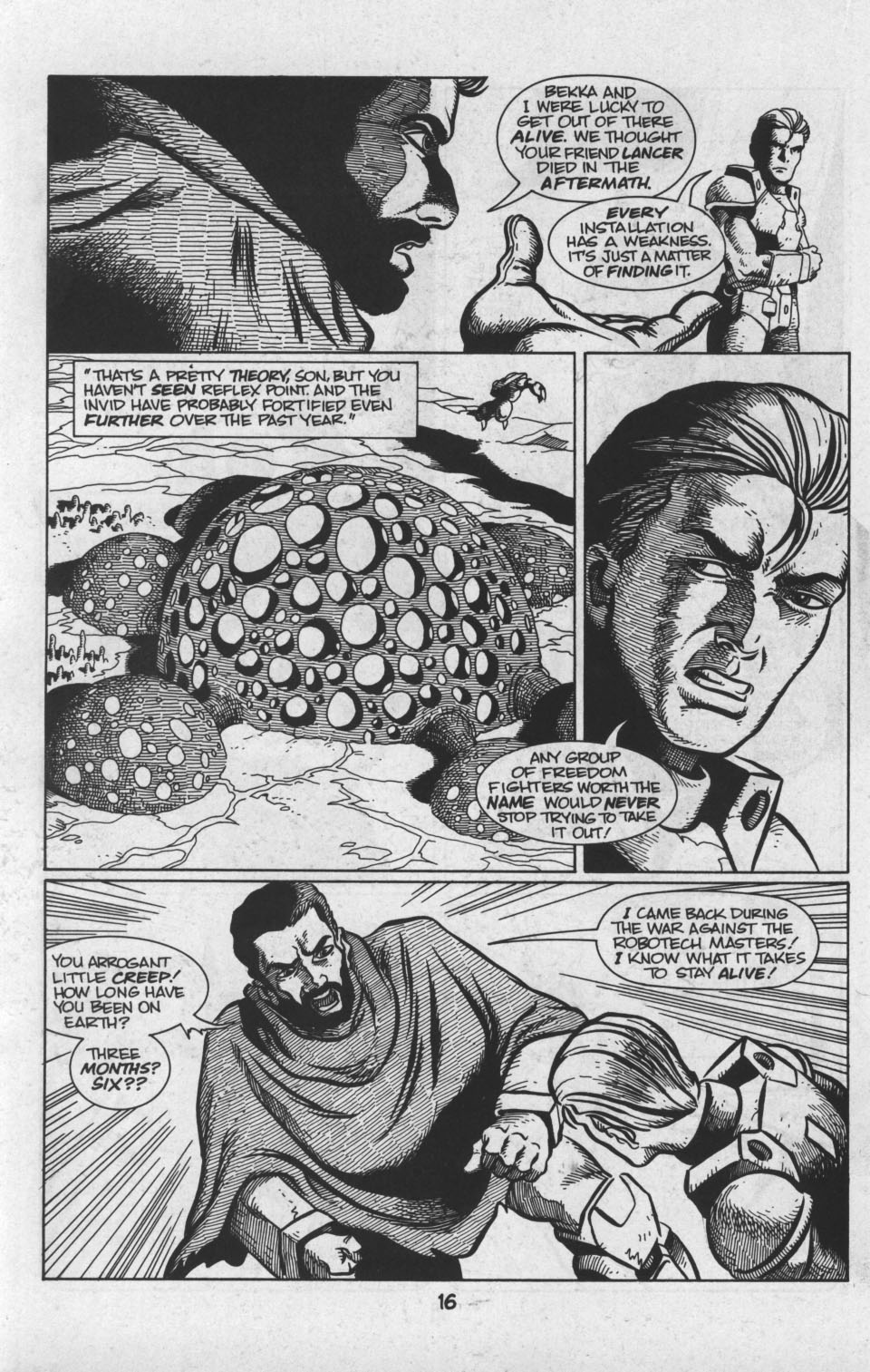 Read online Robotech: Invid War comic -  Issue #15 - 18