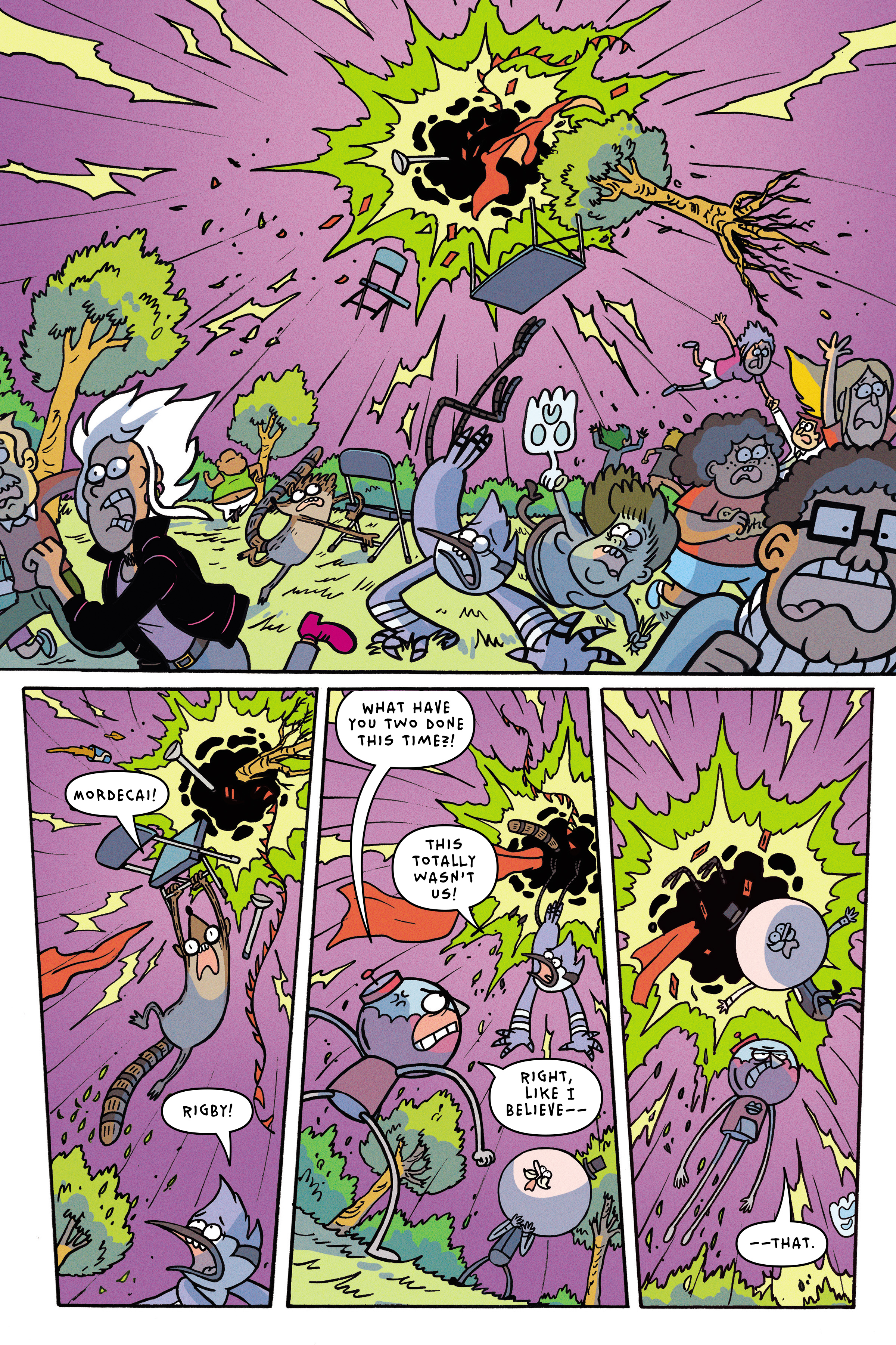 Read online Regular Show: The Meatening comic -  Issue # TPB - 121
