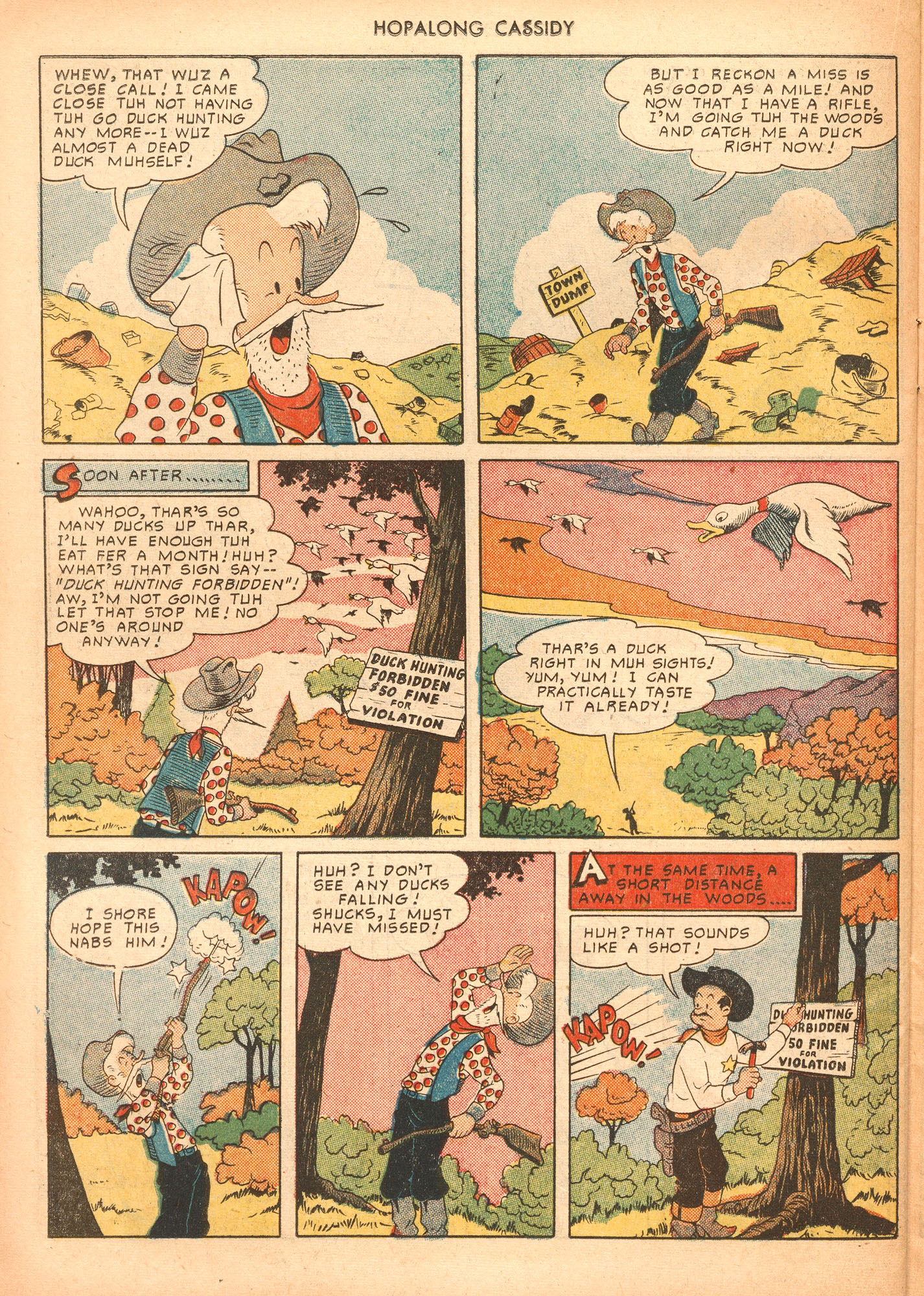 Read online Hopalong Cassidy comic -  Issue #47 - 38