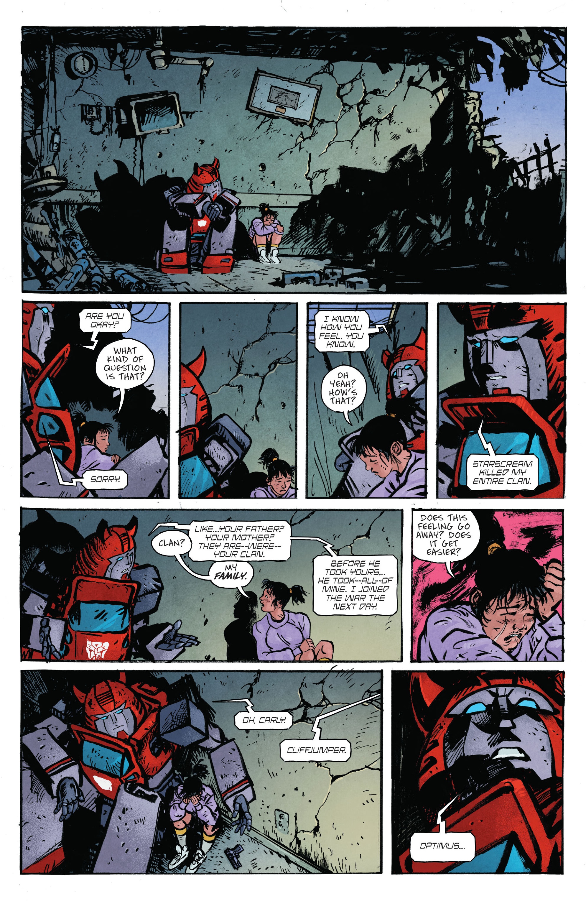 Read online Transformers (2023) comic -  Issue #4 - 21