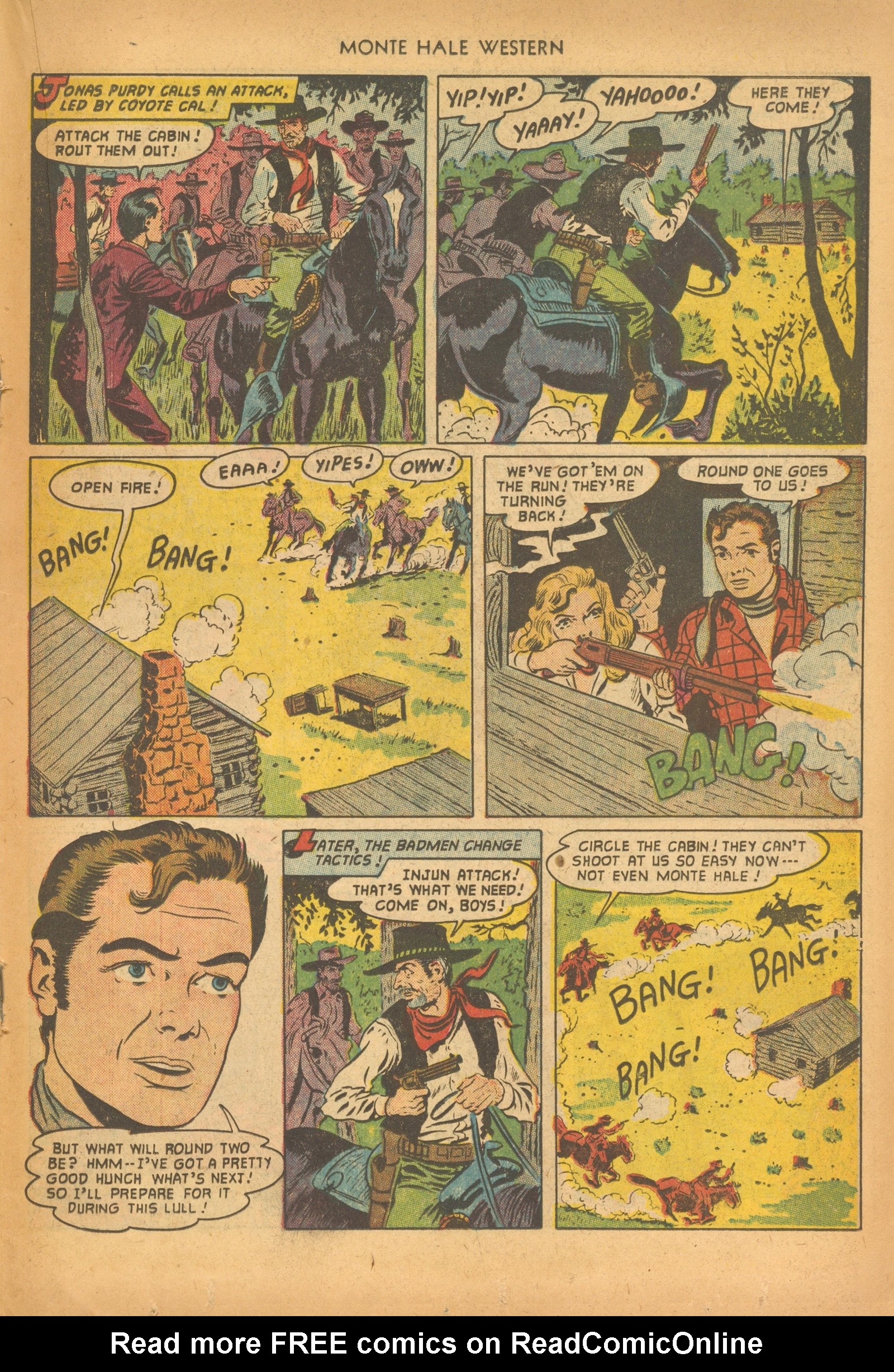 Read online Monte Hale Western comic -  Issue #73 - 19