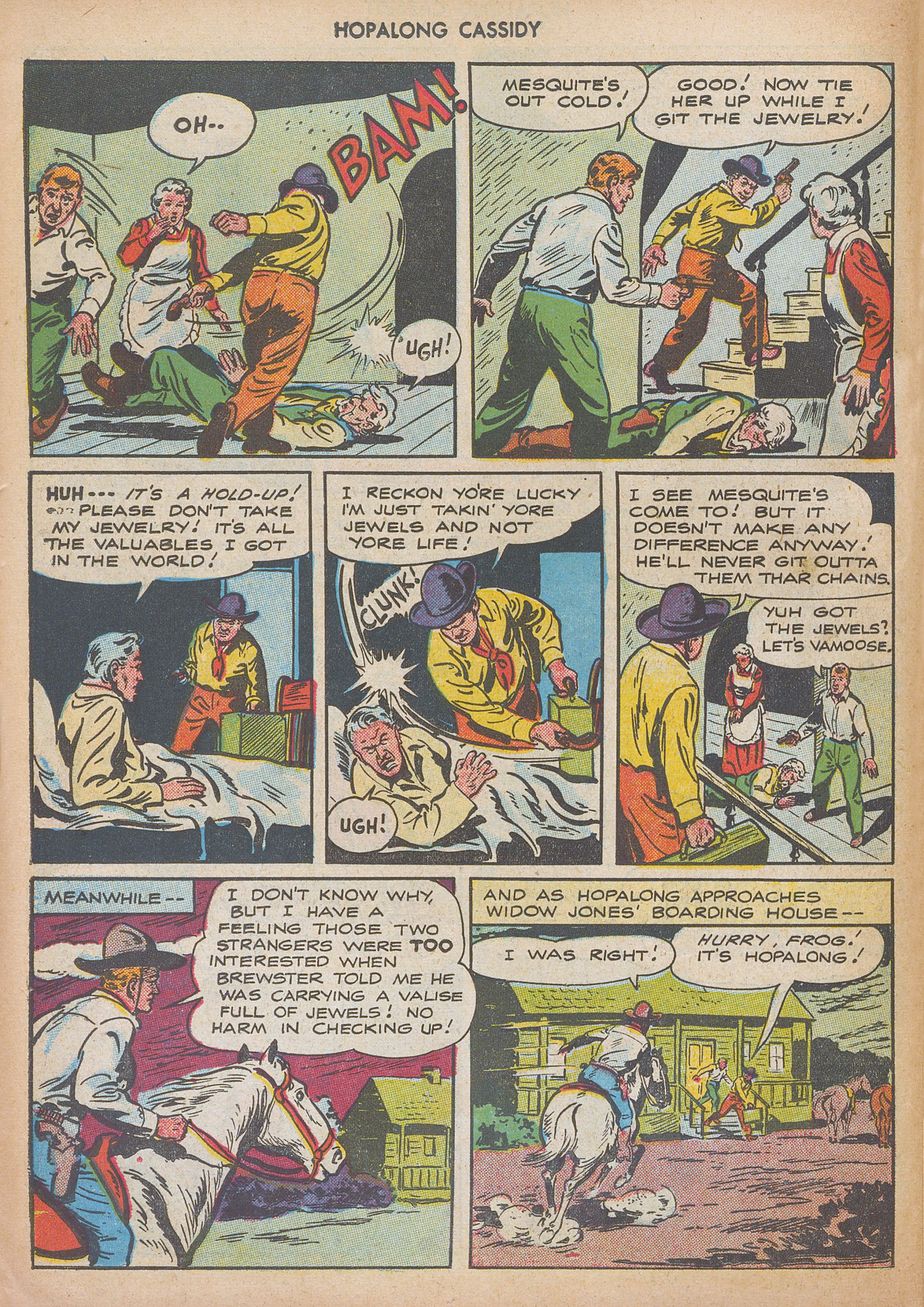 Read online Hopalong Cassidy comic -  Issue #13 - 30