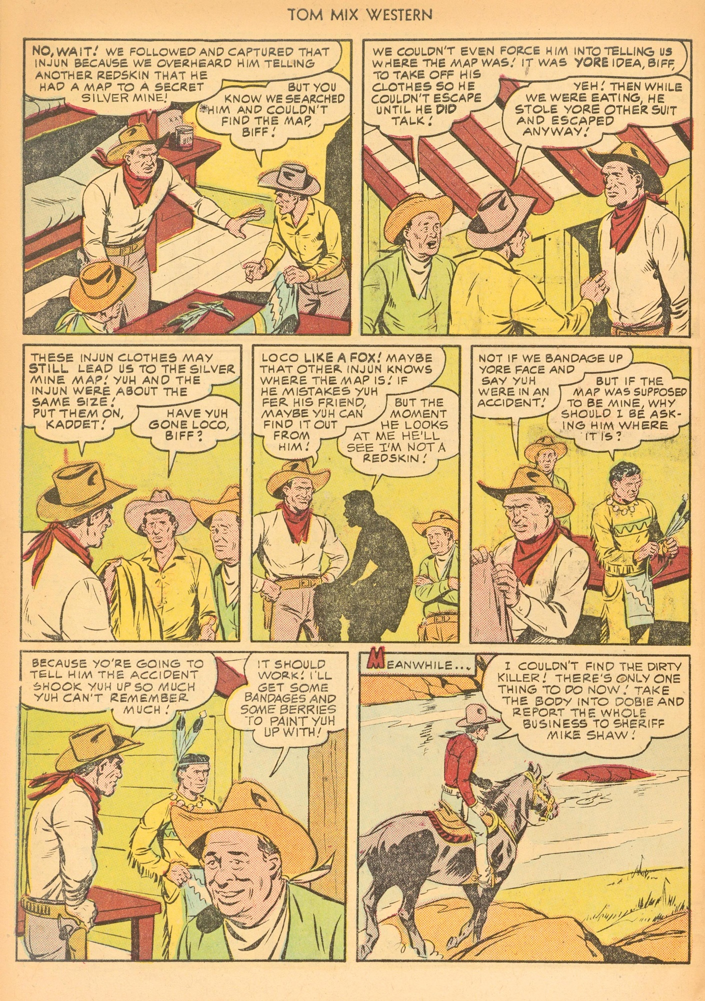 Read online Tom Mix Western (1948) comic -  Issue #43 - 30