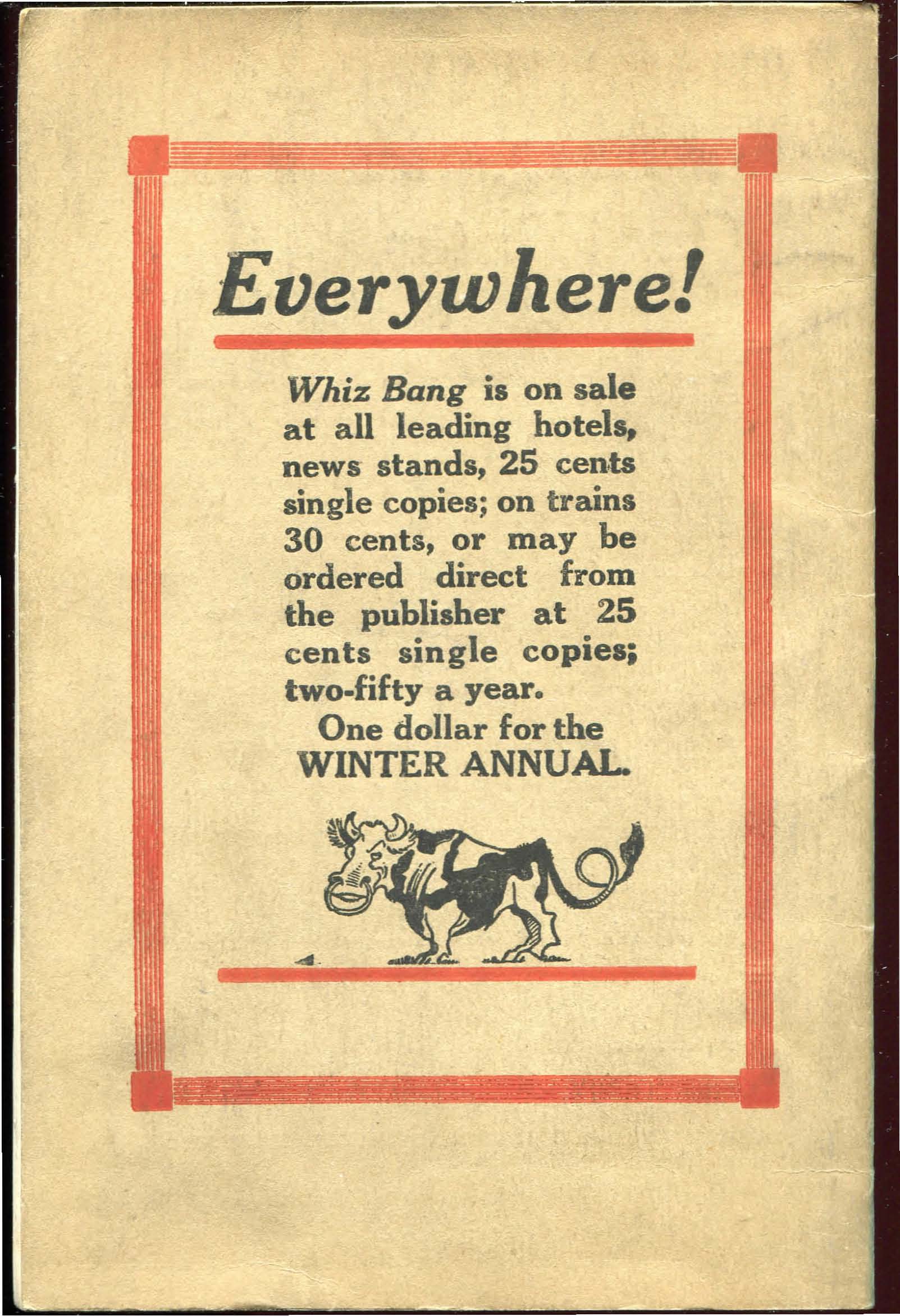 Read online Captain Billy's Whiz Bang comic -  Issue #28 - 68