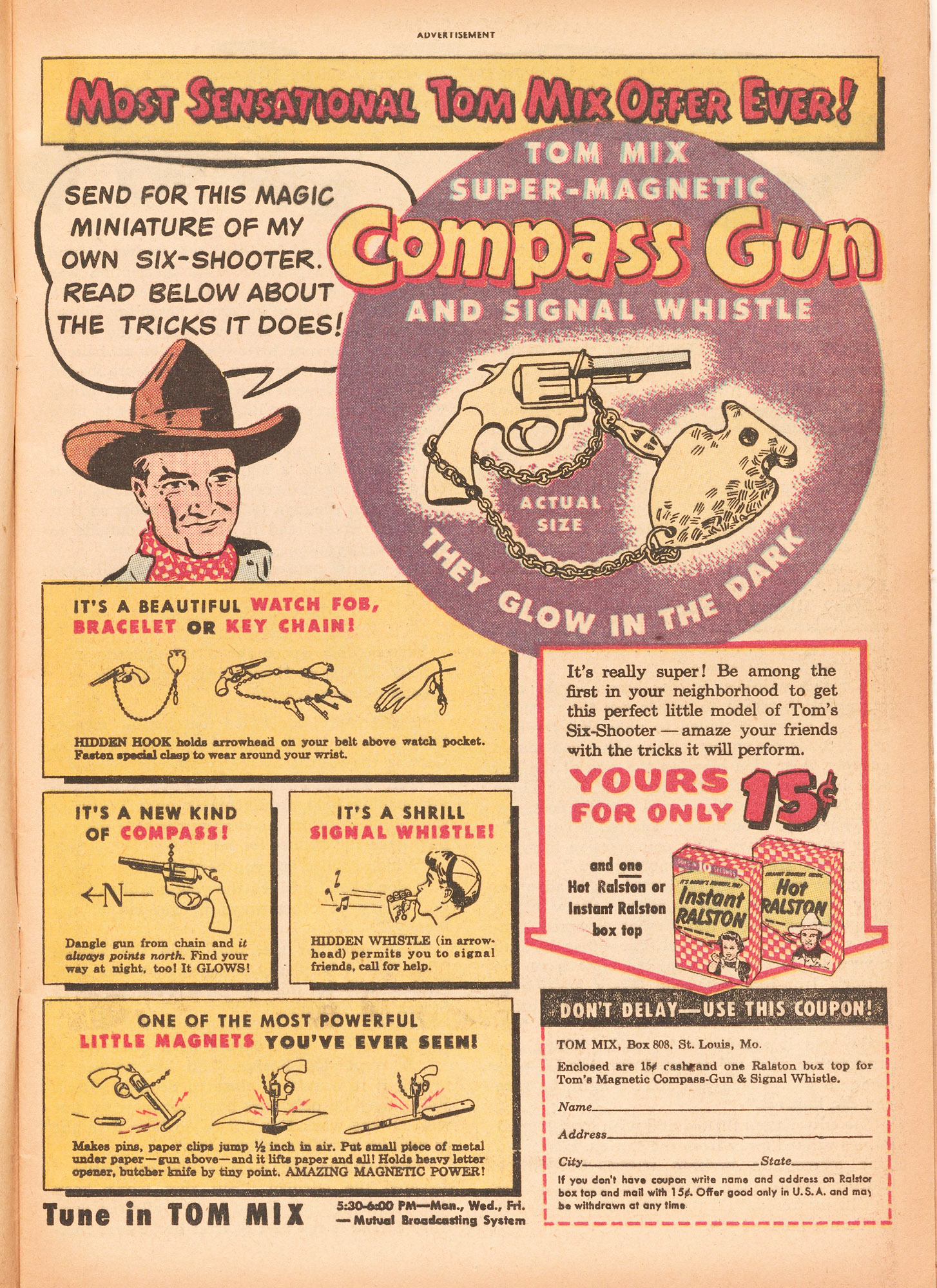 Read online Tom Mix Western (1948) comic -  Issue #25 - 13