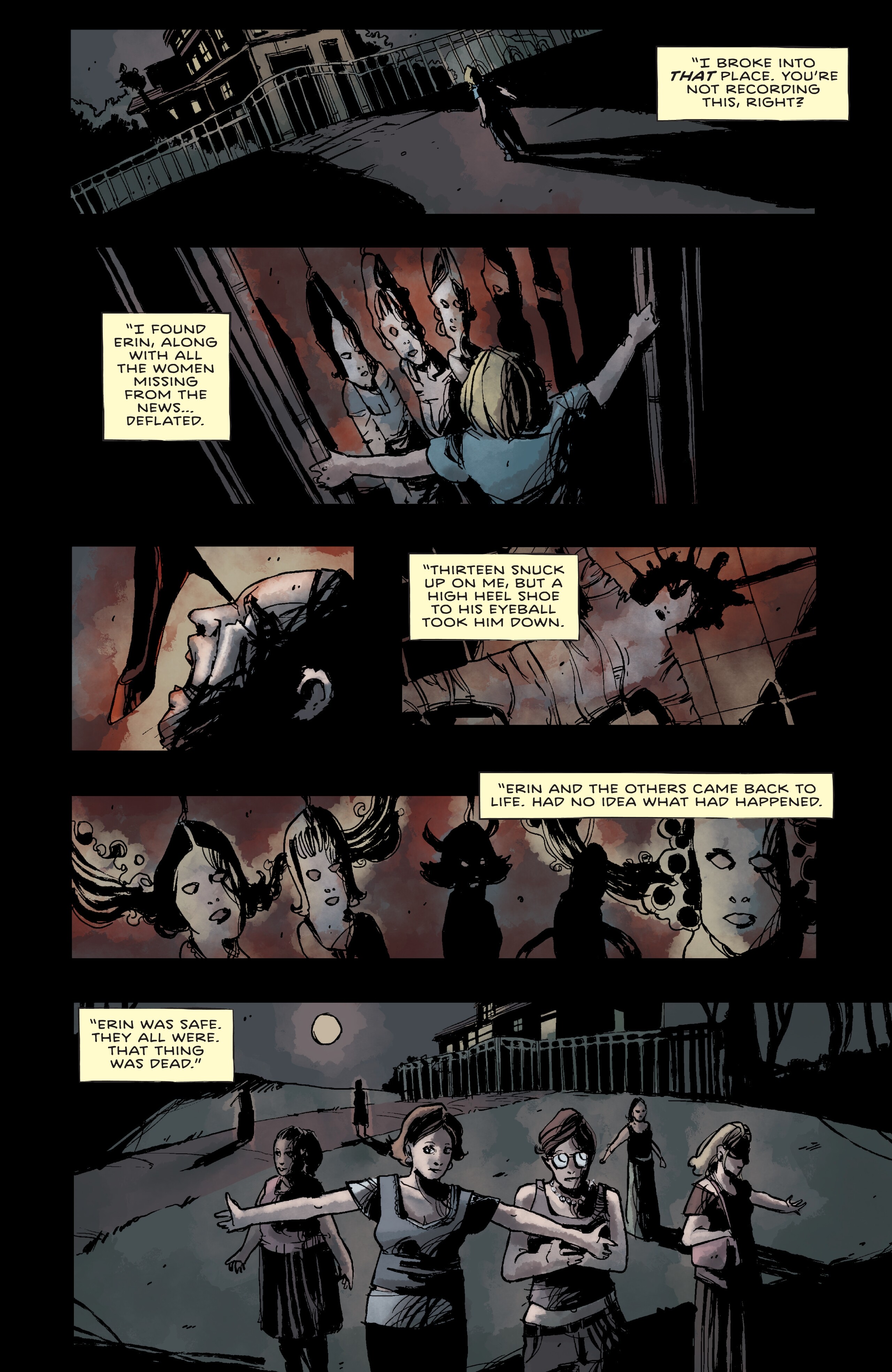 Read online The Case of the Bleeding Wall comic -  Issue #1 - 14
