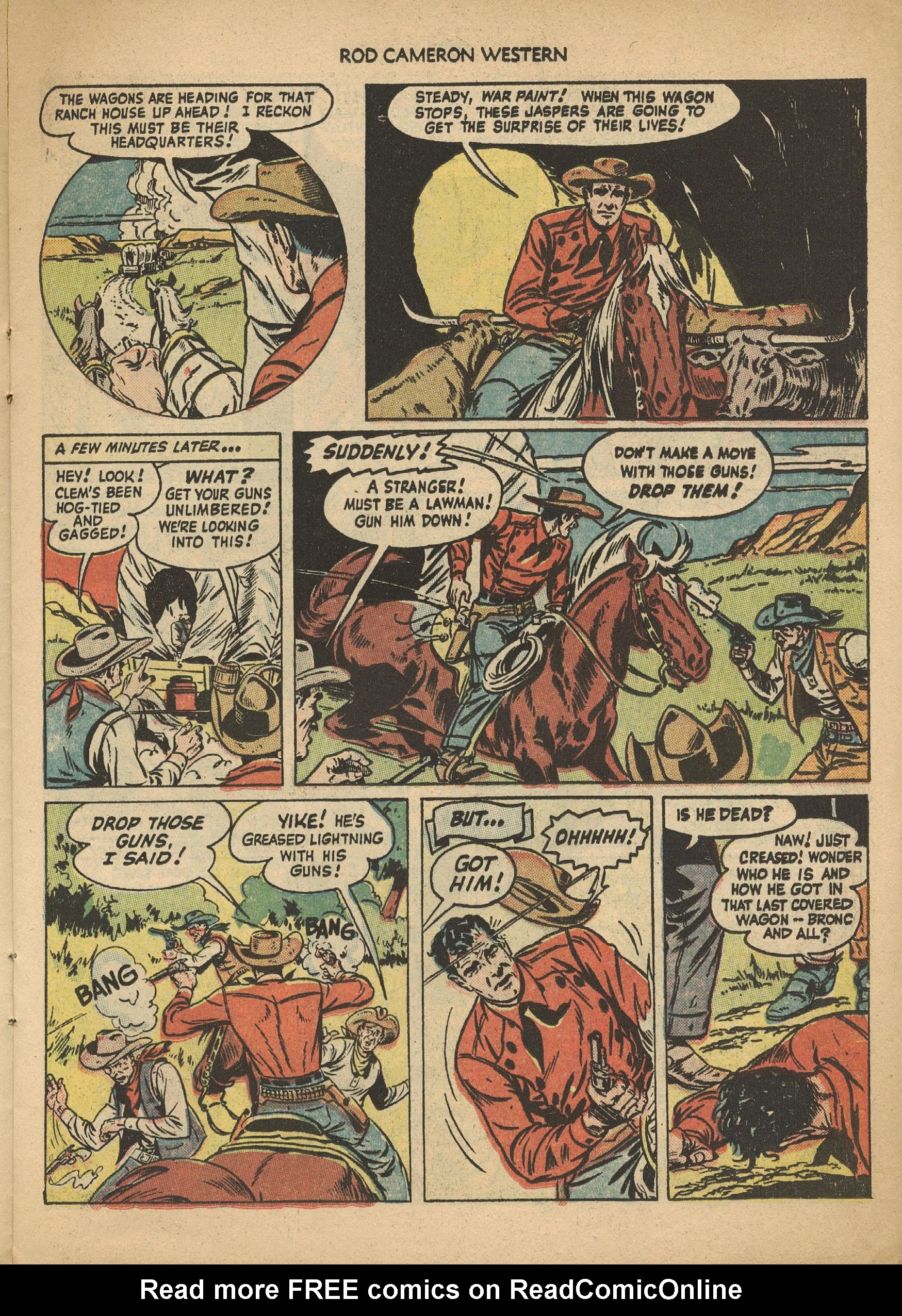 Read online Rod Cameron Western comic -  Issue #1 - 15