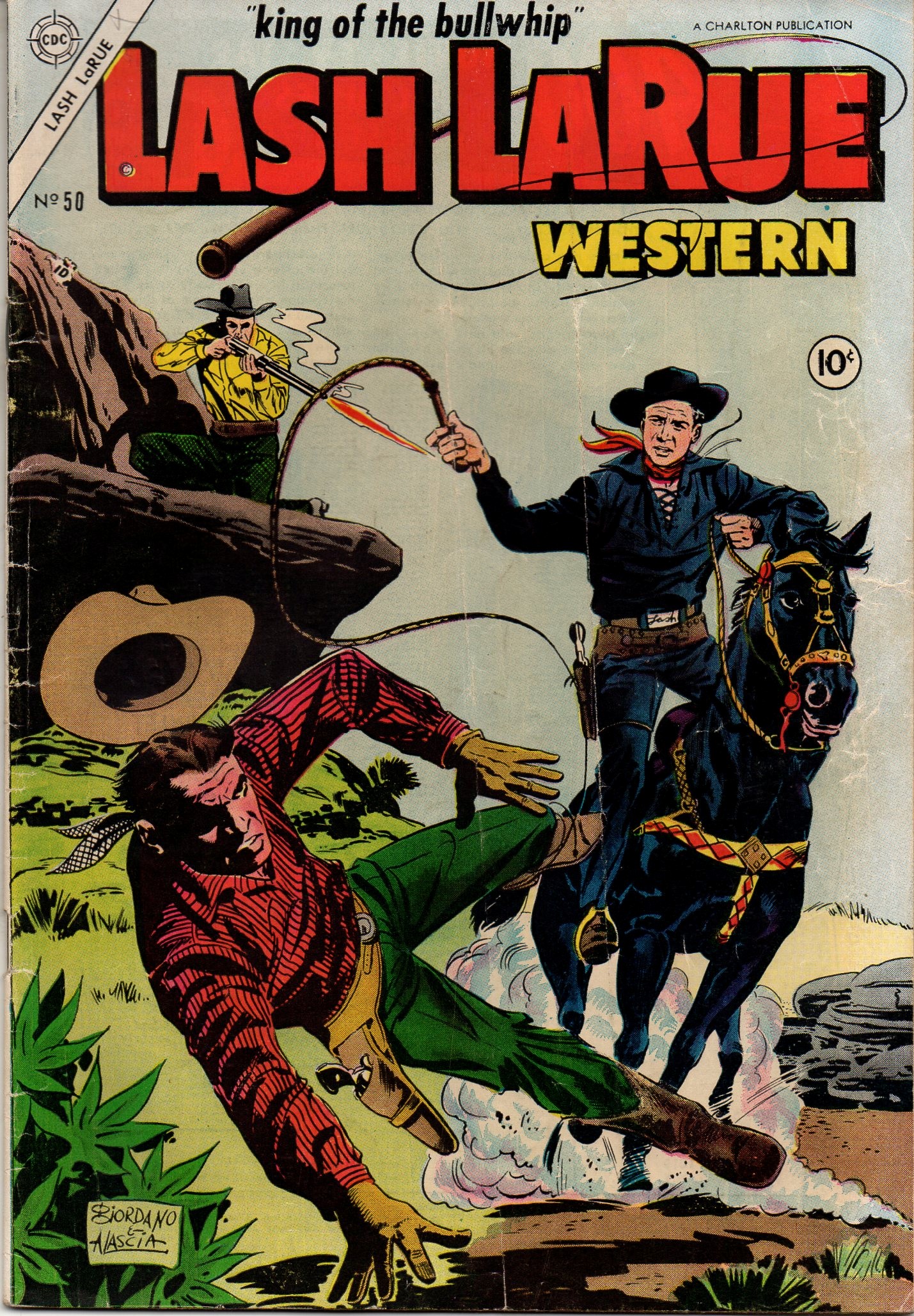 Read online Lash Larue Western (1949) comic -  Issue #50 - 1
