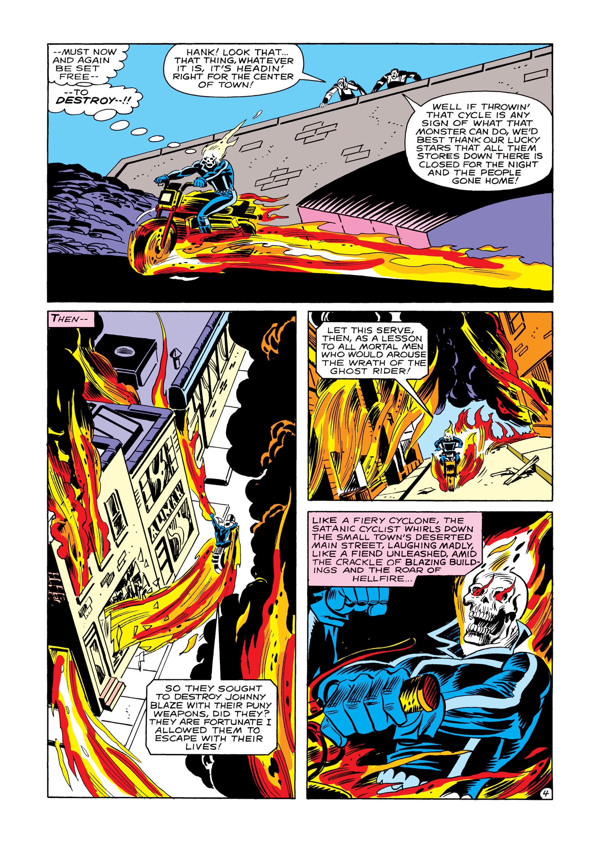 Read online Marvel Masterworks: Ghost Rider comic -  Issue # TPB 5 (Part 1) - 82