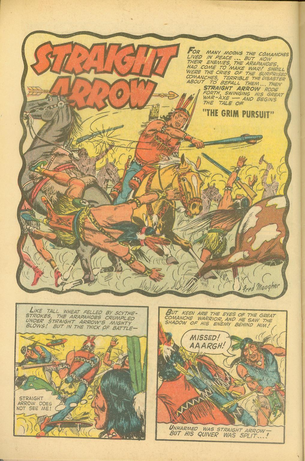 Read online Straight Arrow comic -  Issue #42 - 13
