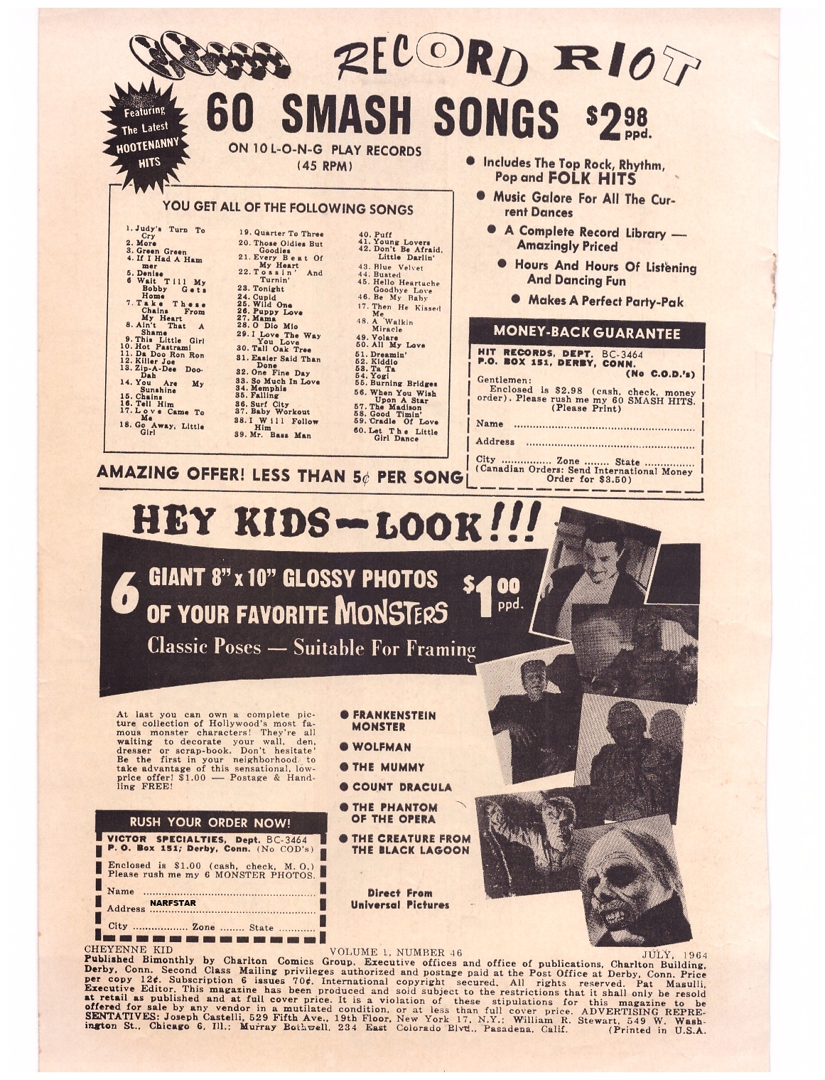 Read online Cheyenne Kid comic -  Issue #46 - 2