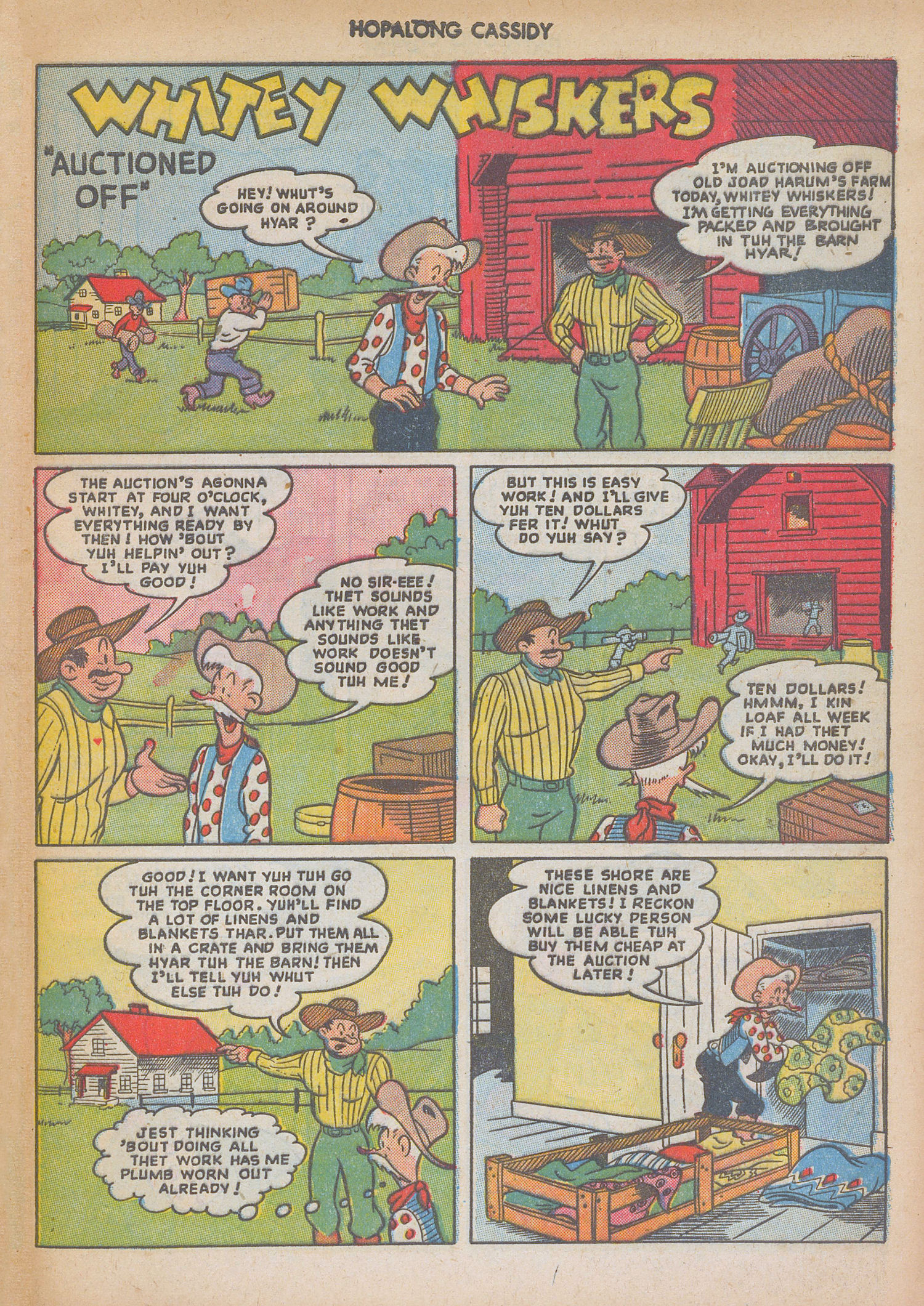 Read online Hopalong Cassidy comic -  Issue #32 - 29