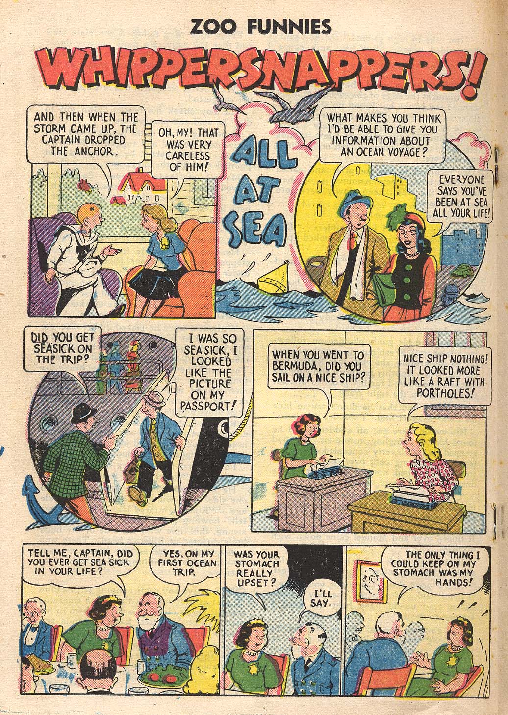 Read online Zoo Funnies comic -  Issue #8 - 18