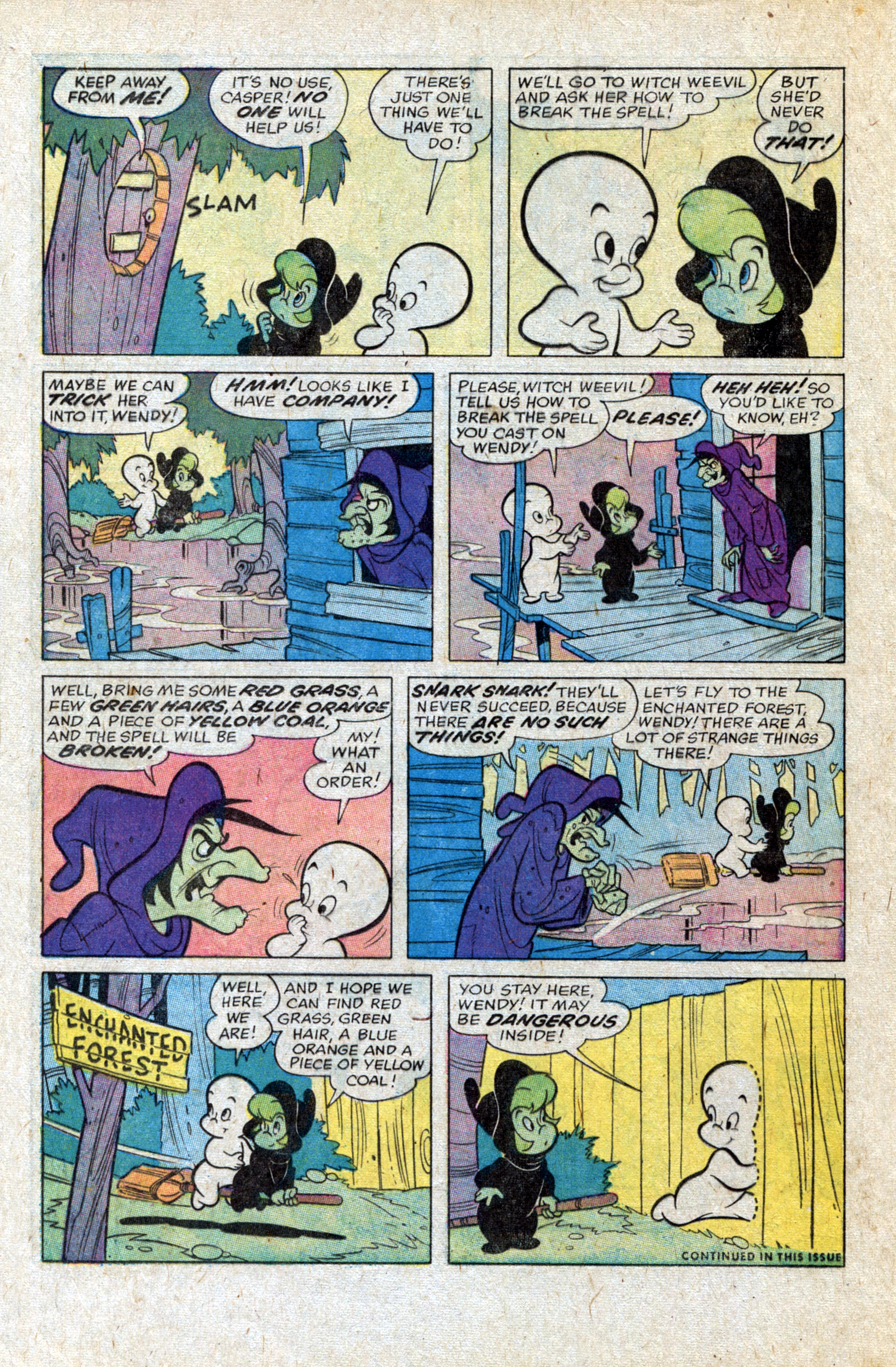 Read online Casper Strange Ghost Stories comic -  Issue #8 - 24