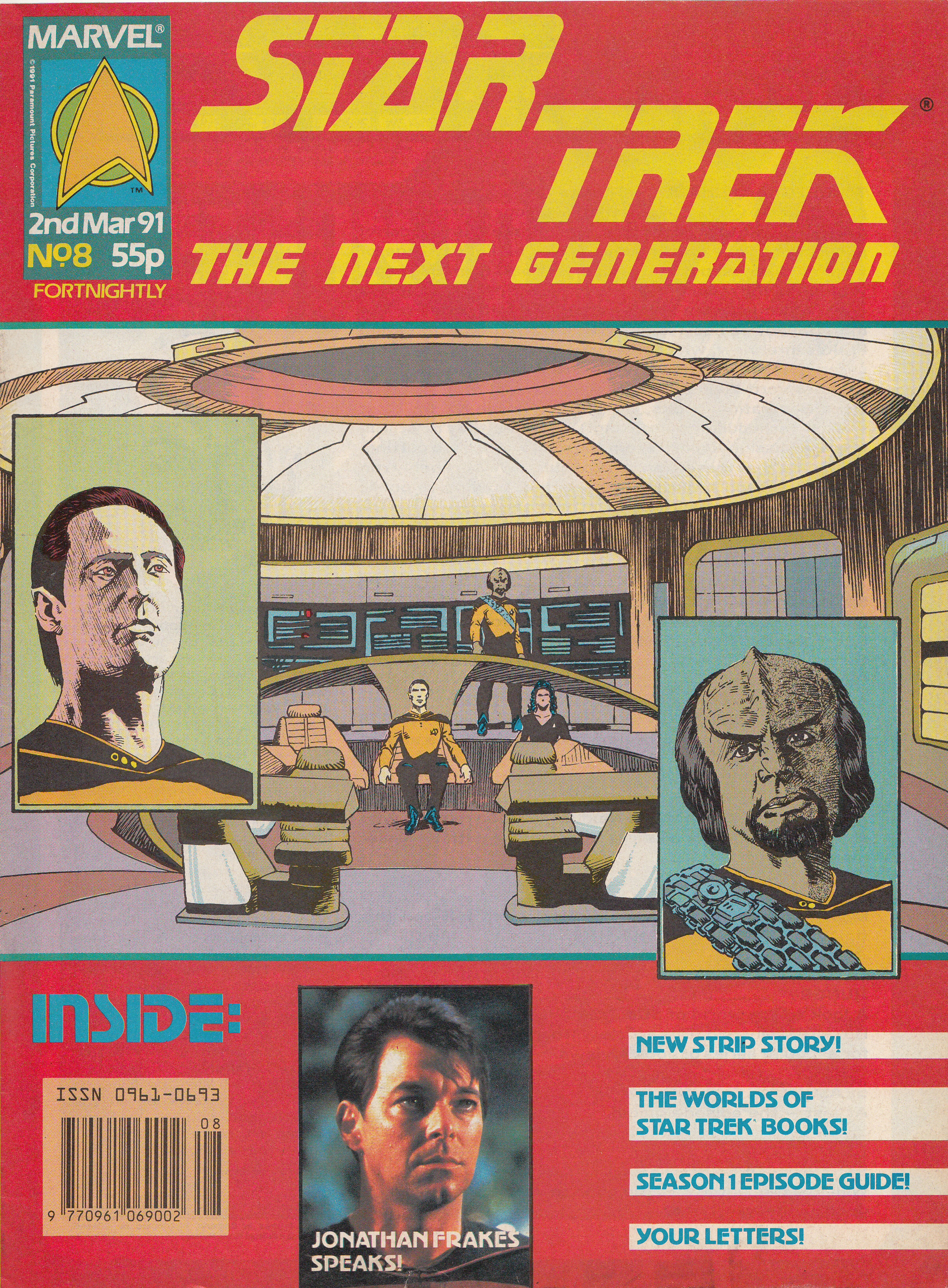 Read online Star Trek The Next Generation (1990) comic -  Issue #8 - 1