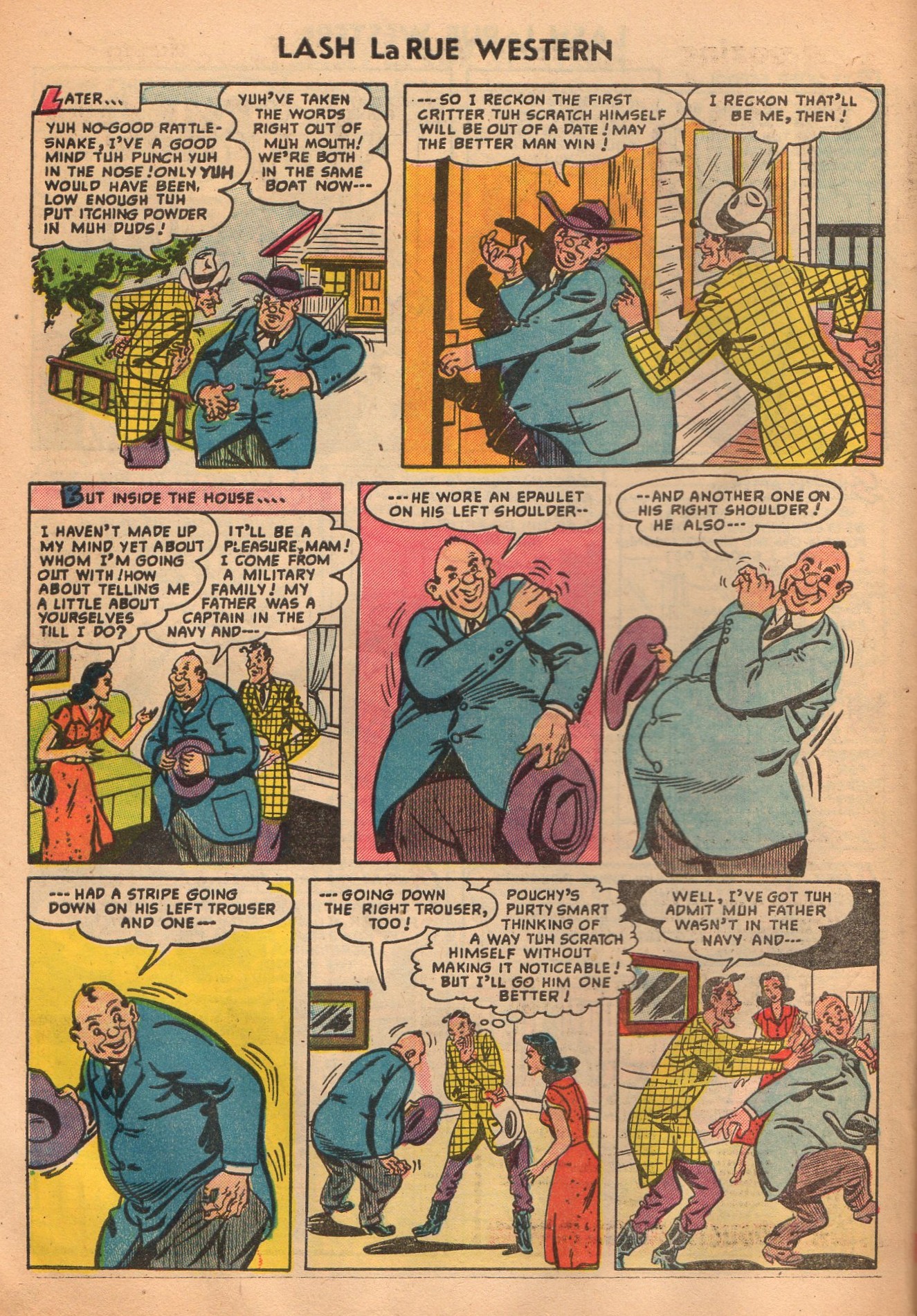 Read online Lash Larue Western (1949) comic -  Issue #52 - 30