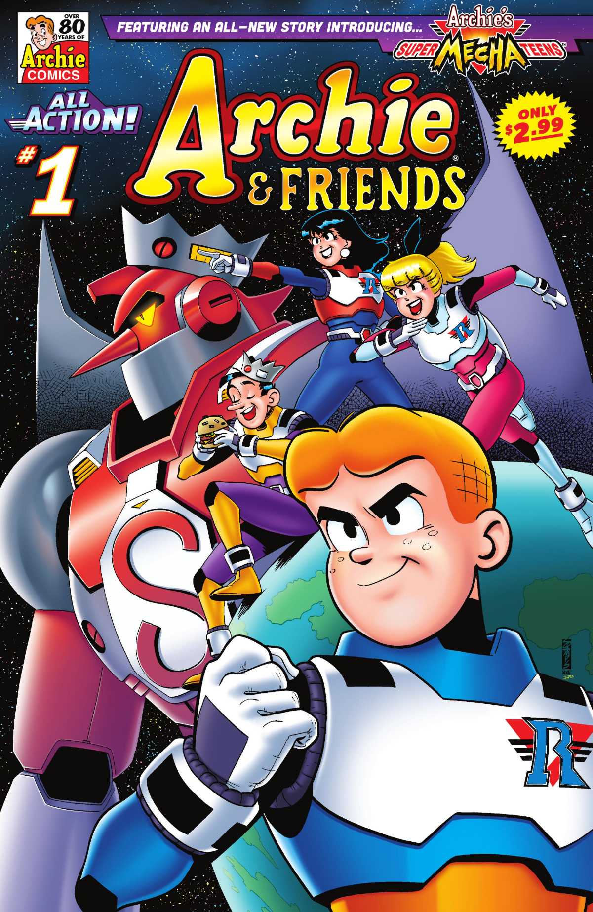 Read online Archie & Friends (2019) comic -  Issue # All-Action - 1