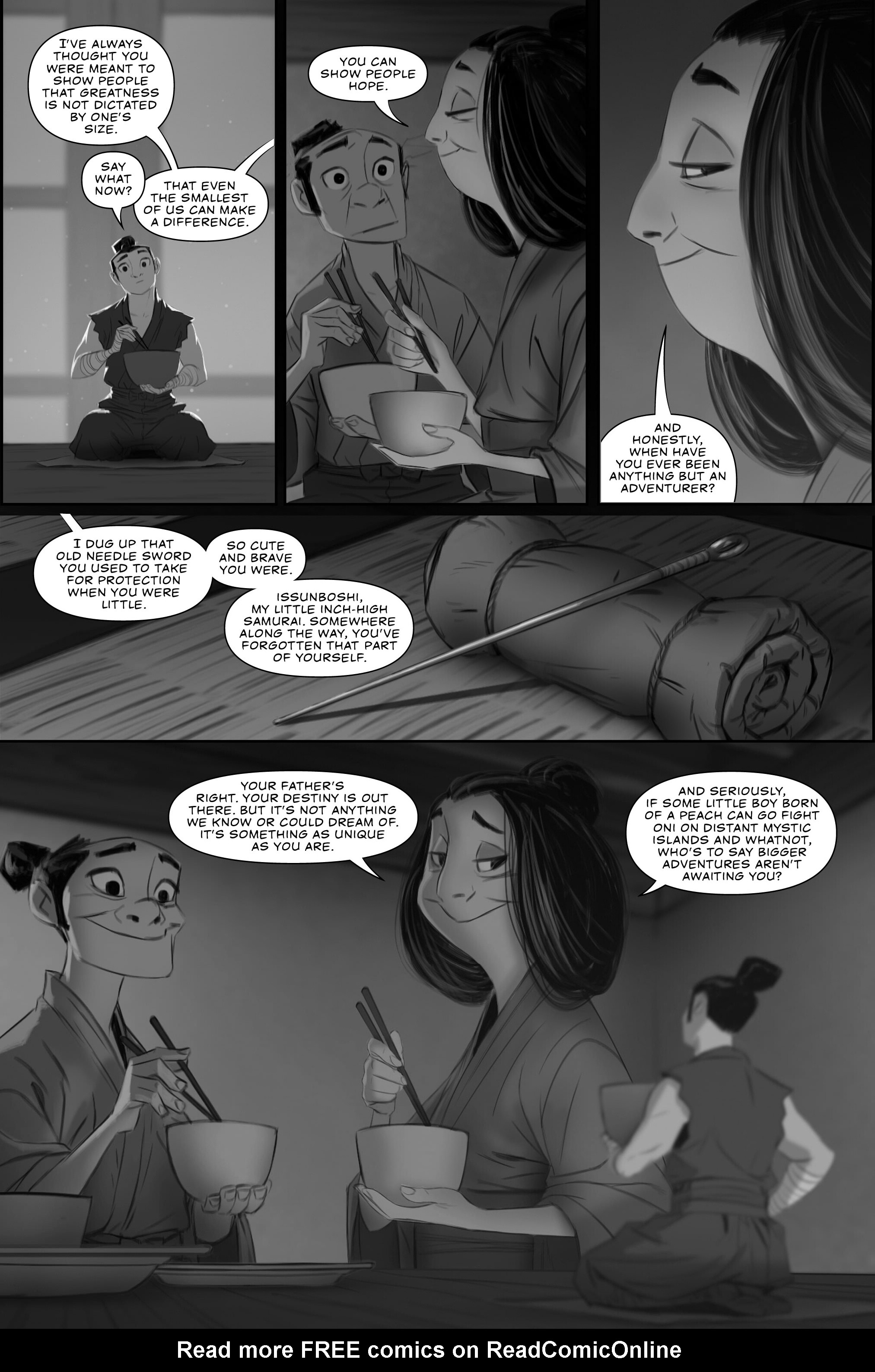 Read online Issunboshi: A Graphic Novel comic -  Issue # TPB (Part 1) - 30