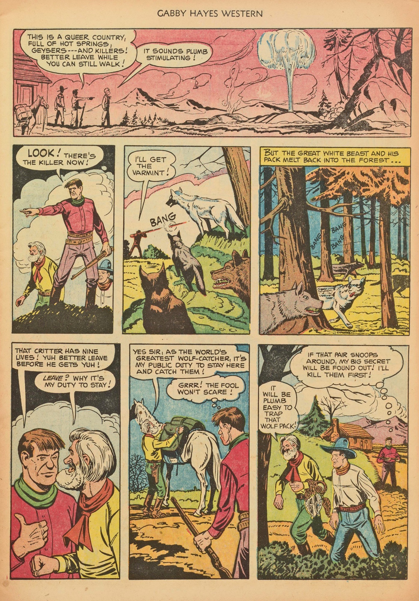 Read online Gabby Hayes Western comic -  Issue #37 - 7
