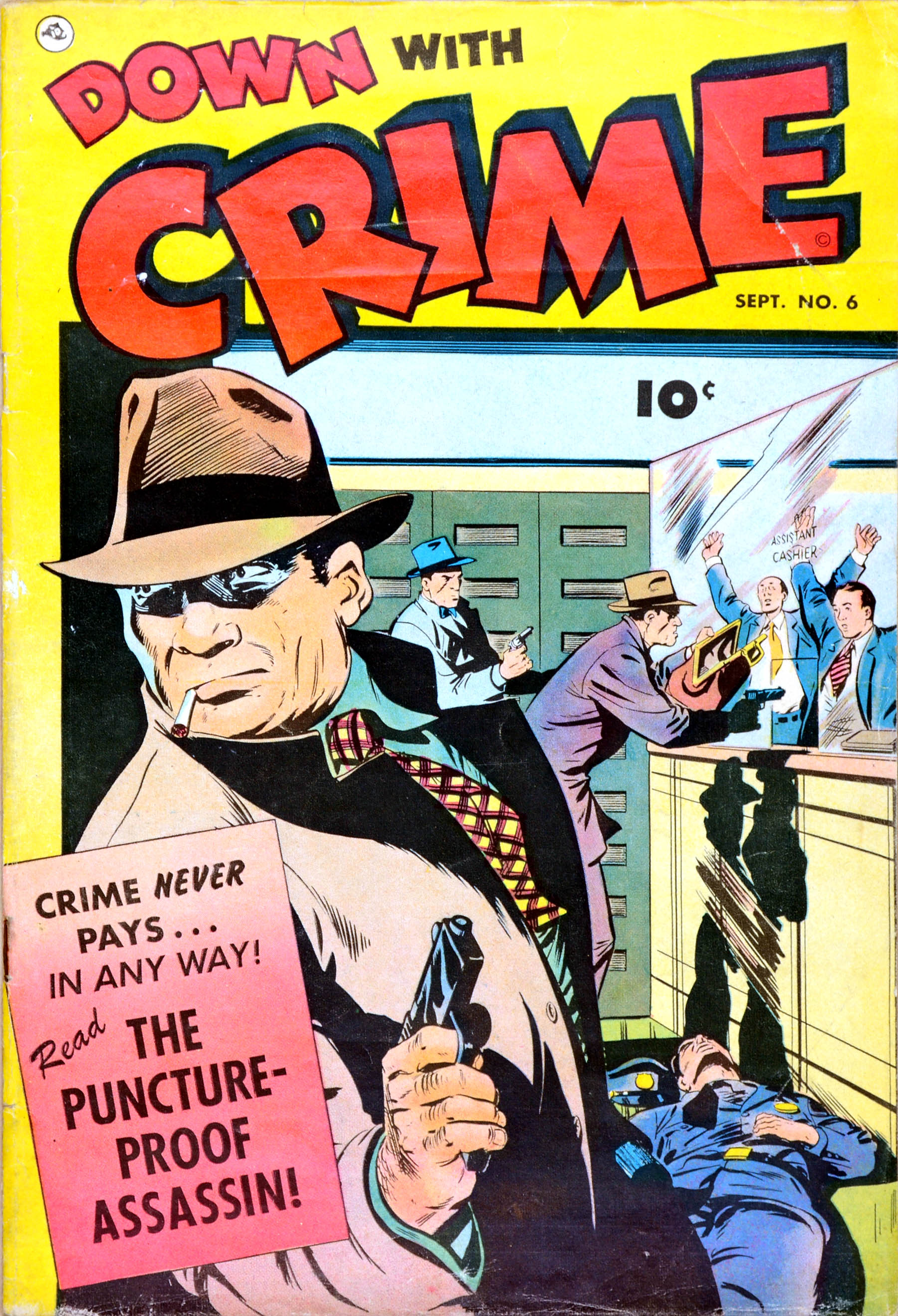 Read online Down With Crime comic -  Issue #6 - 1