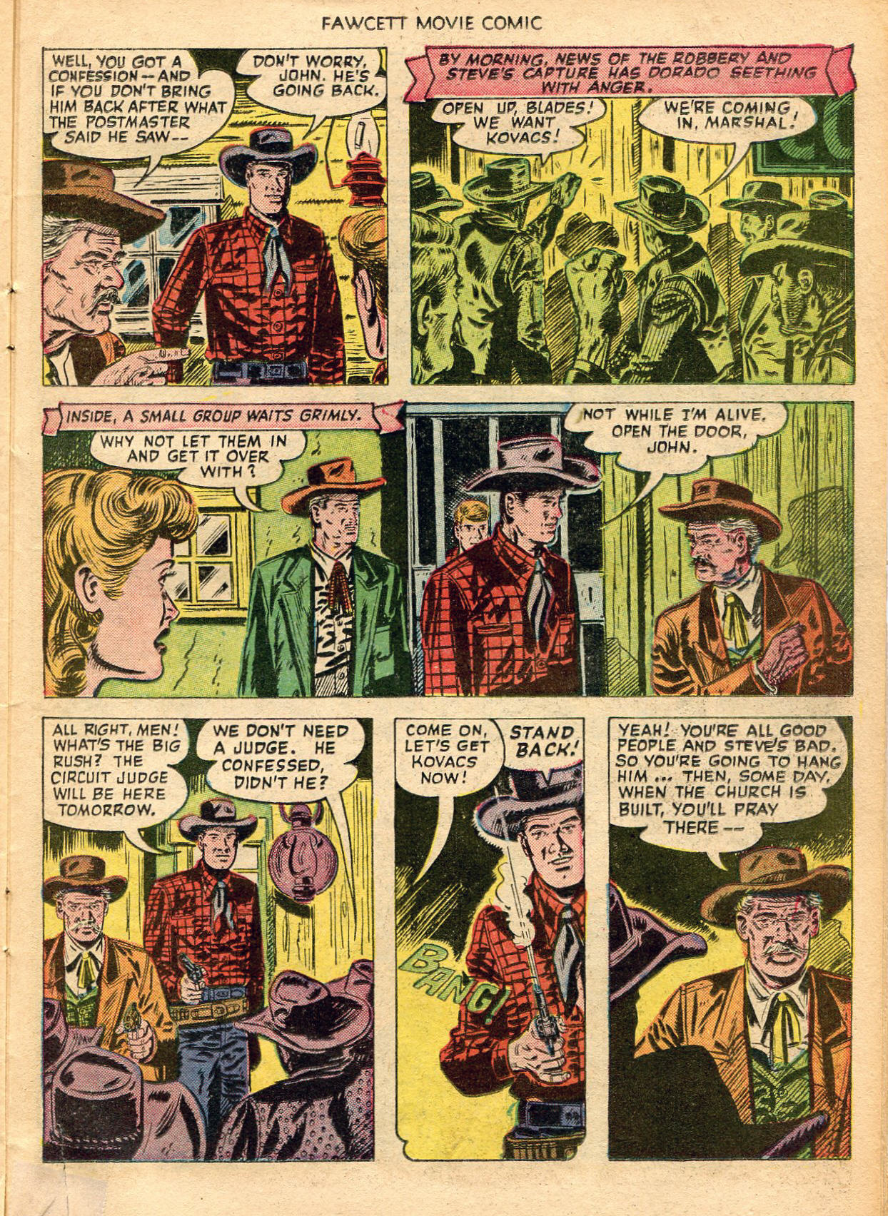 Read online Fawcett Movie Comic comic -  Issue #10 - 23