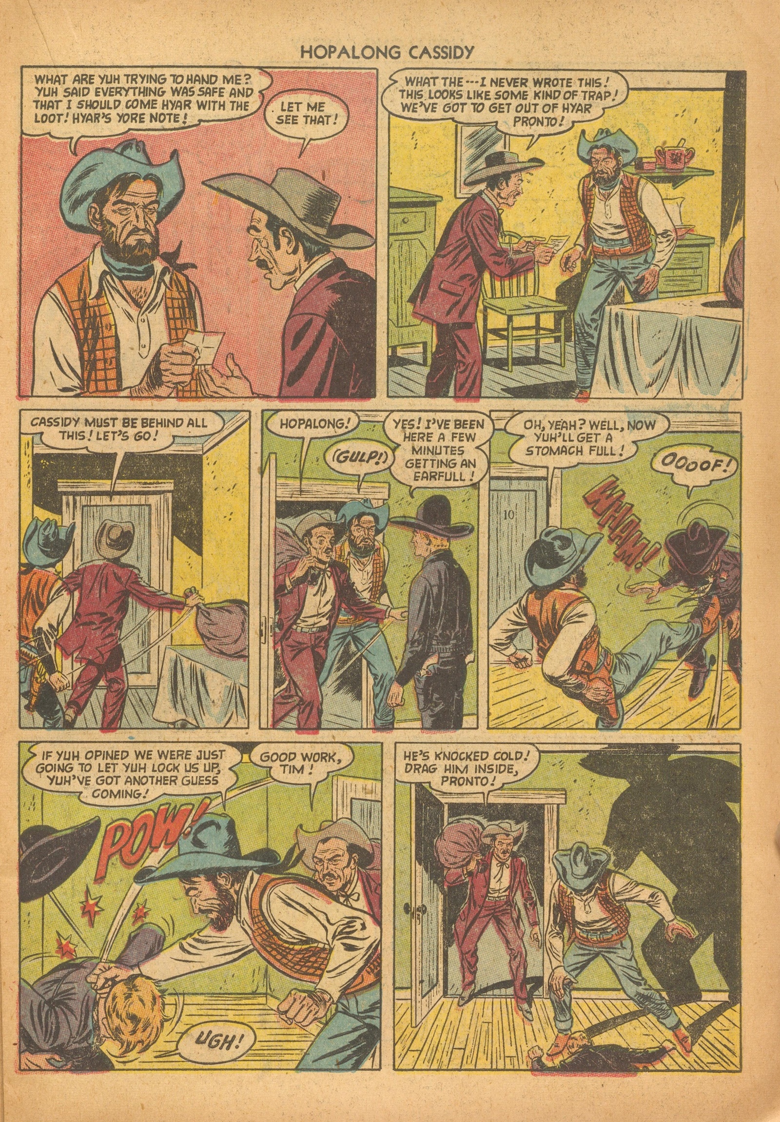 Read online Hopalong Cassidy comic -  Issue #83 - 15