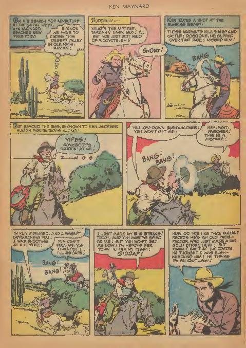 Read online Ken Maynard Western comic -  Issue #4 - 24