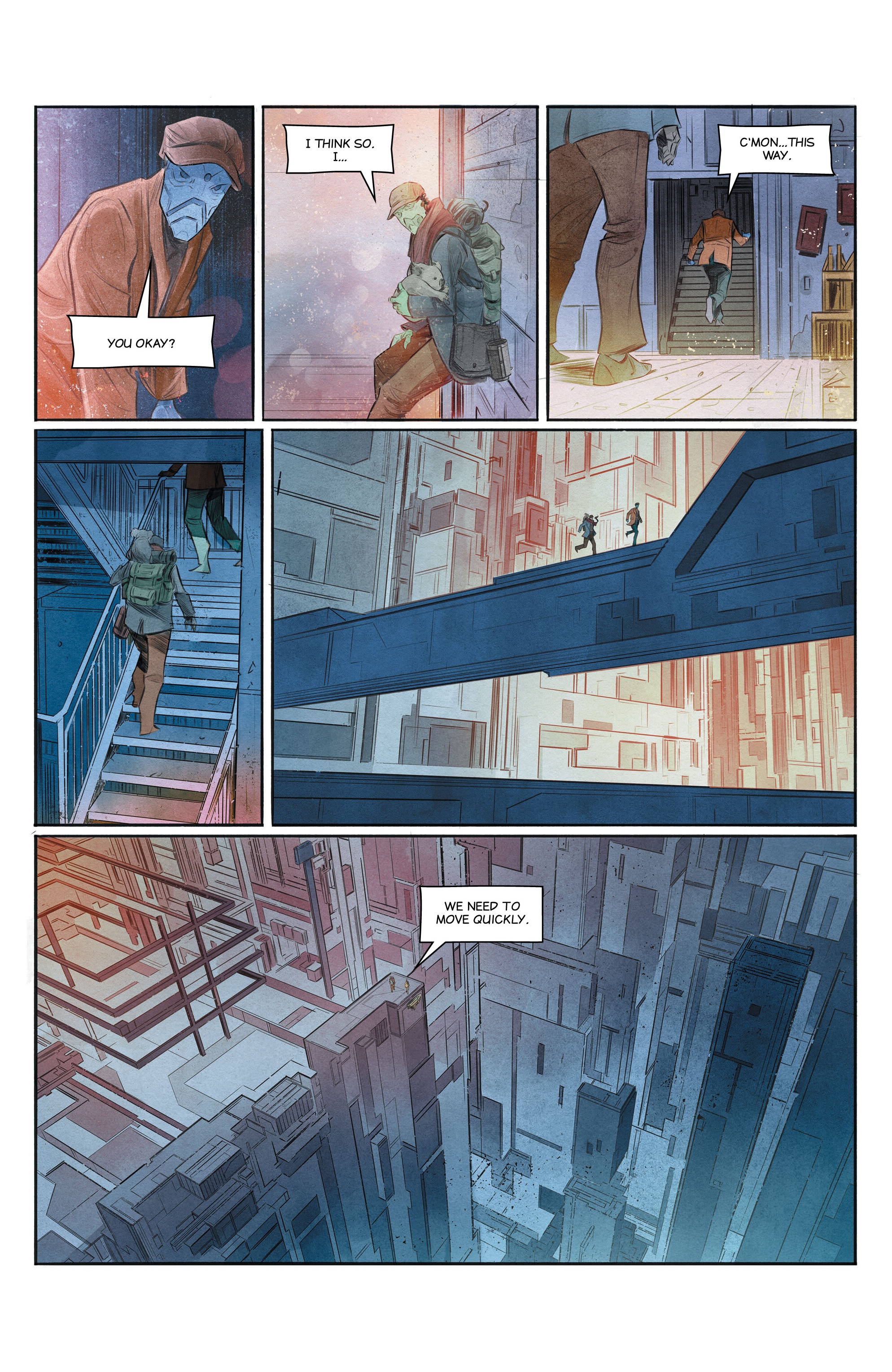 Read online Hexagon Bridge comic -  Issue #4 - 19