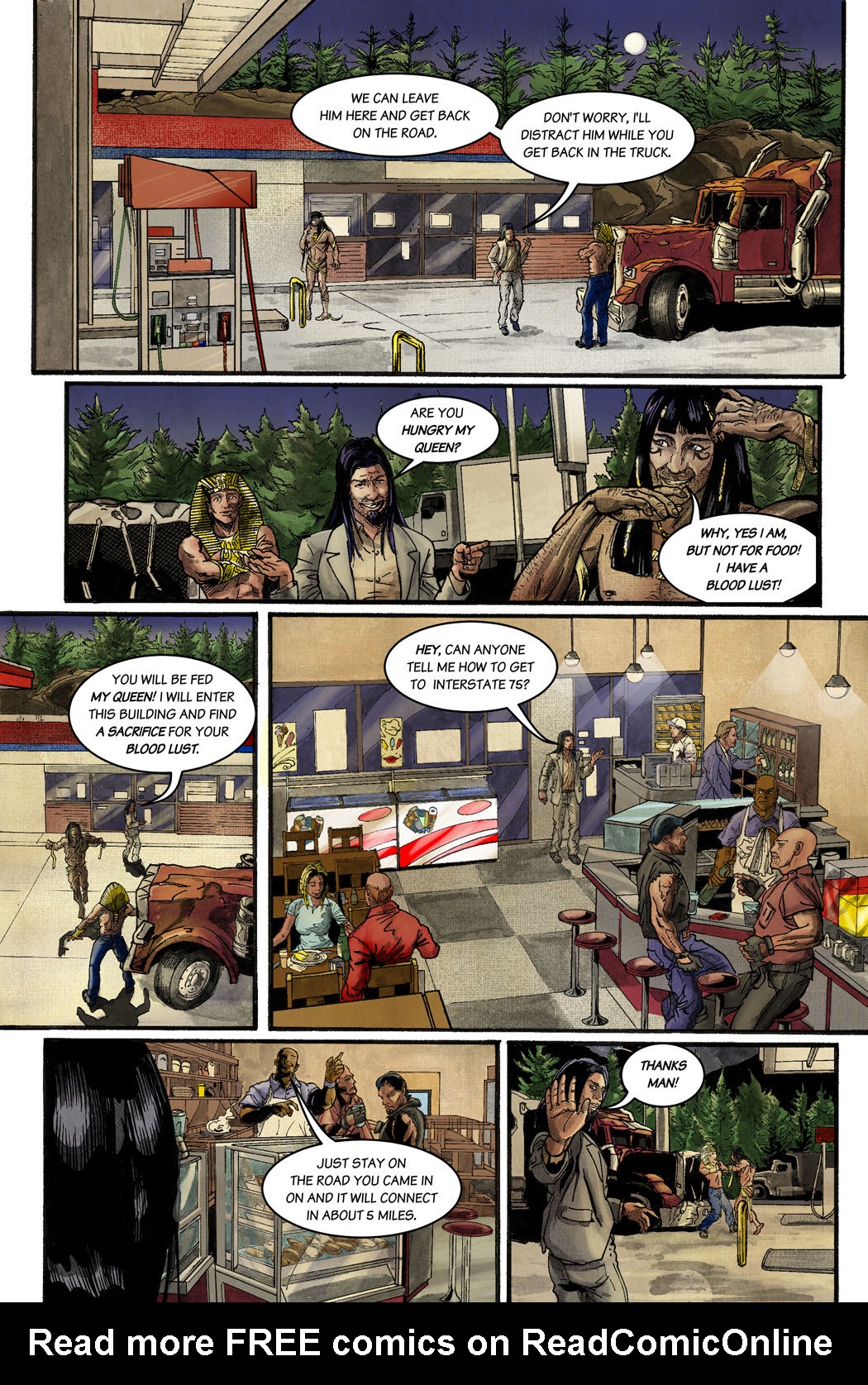 Read online King Tut: Truck Driving Pharaoh comic -  Issue #2 - 5