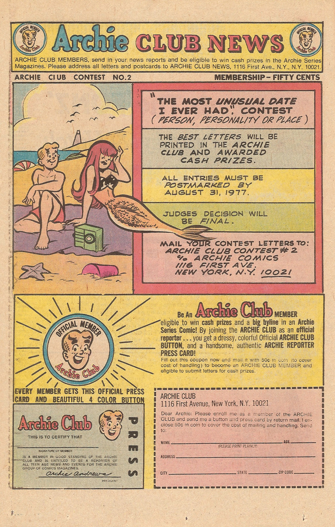 Read online Jughead's Jokes comic -  Issue #55 - 26