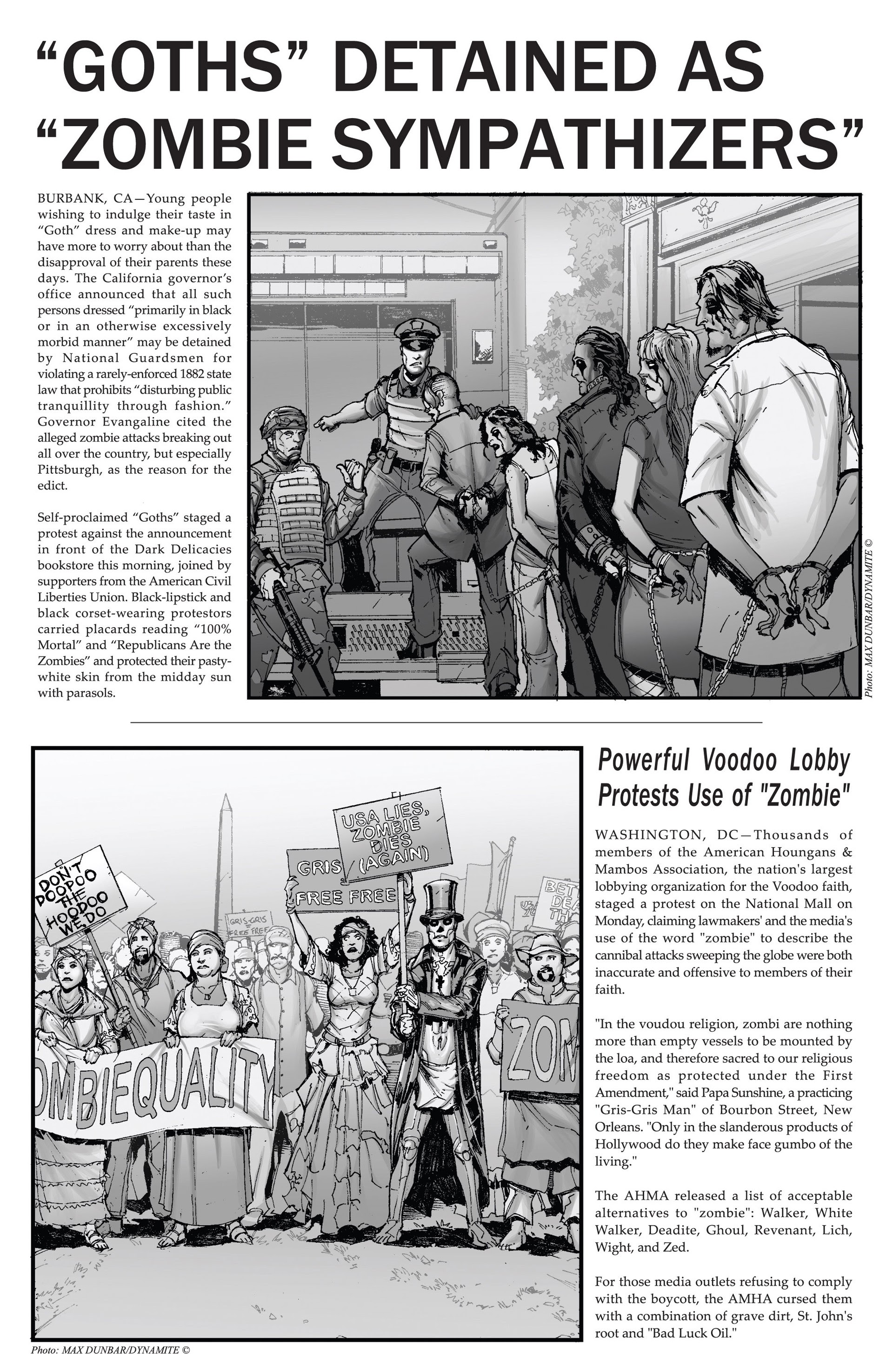 Read online The Mocking Dead comic -  Issue #3 - 3