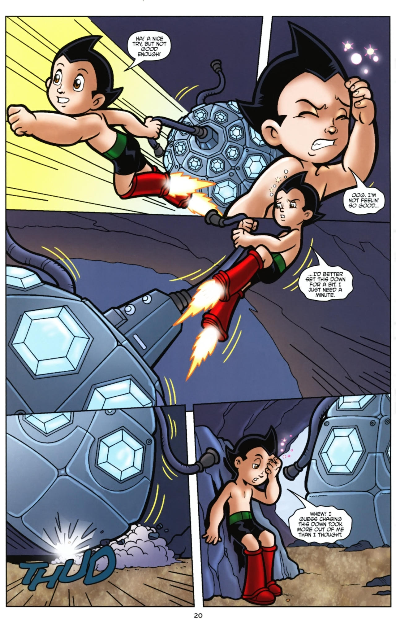 Read online Astro Boy: The Movie: Official Movie Prequel comic -  Issue #3 - 22