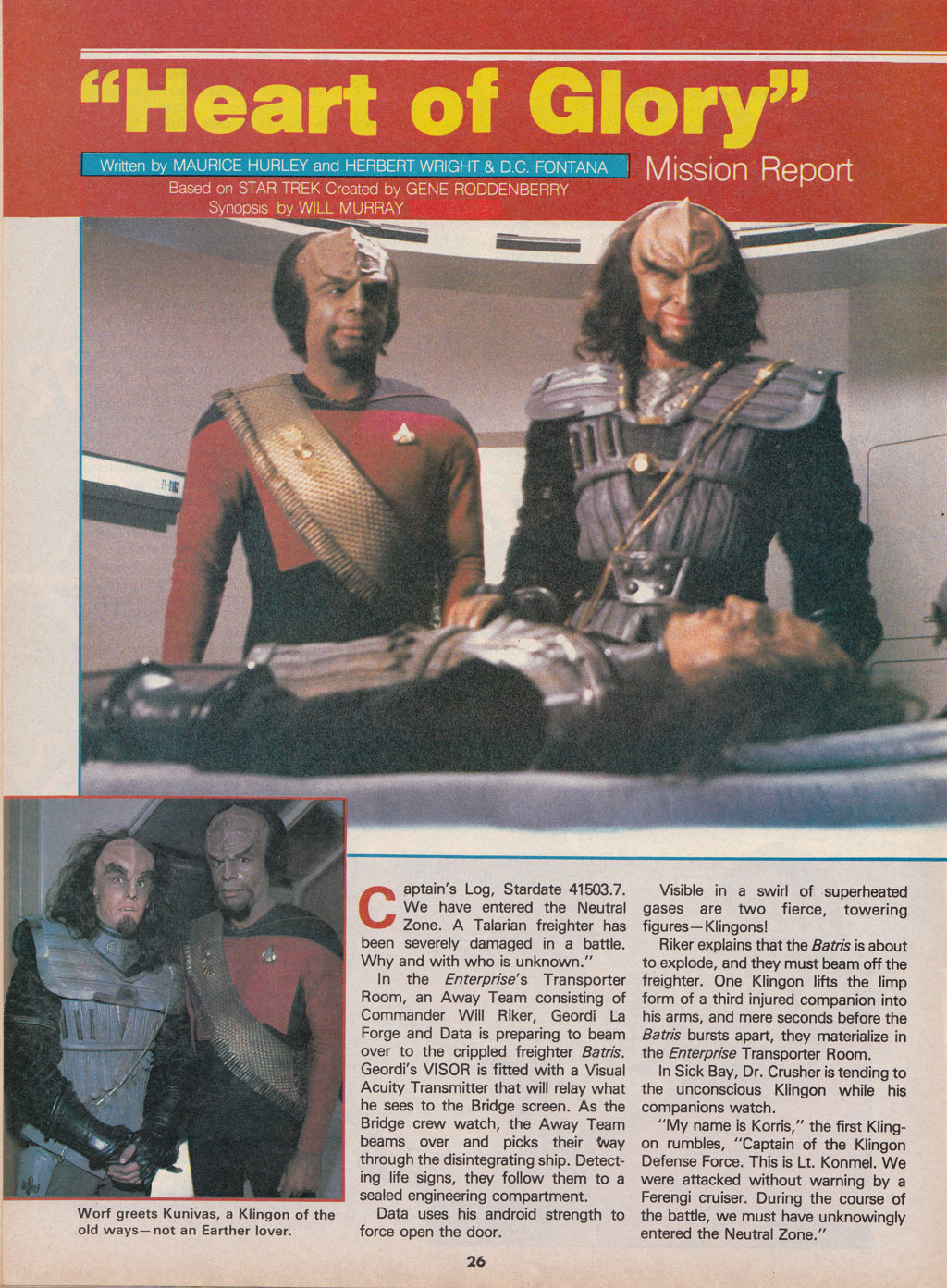Read online Star Trek The Next Generation (1990) comic -  Issue #5 - 26
