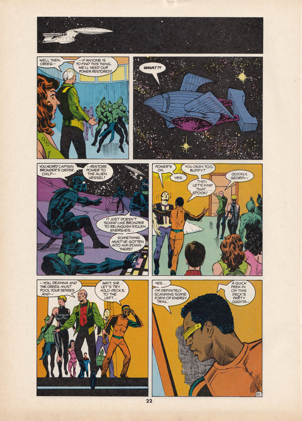 Read online Star Trek The Next Generation (1990) comic -  Issue #3 - 22