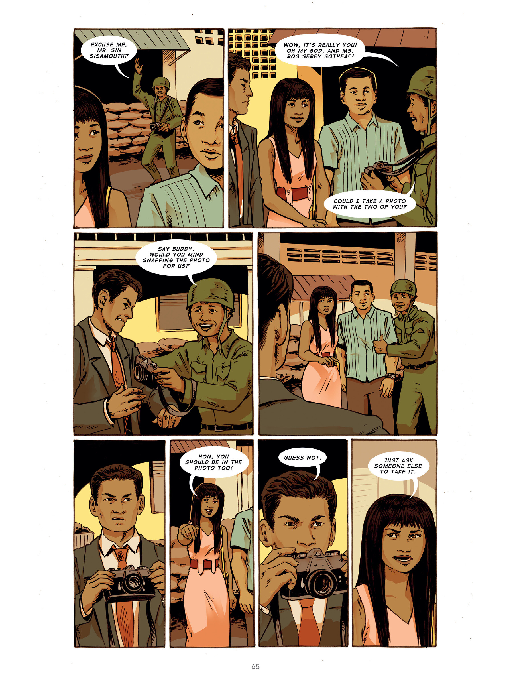 Read online The Golden Voice: The Ballad of Cambodian Rock's Lost Queen comic -  Issue # TPB (Part 1) - 64