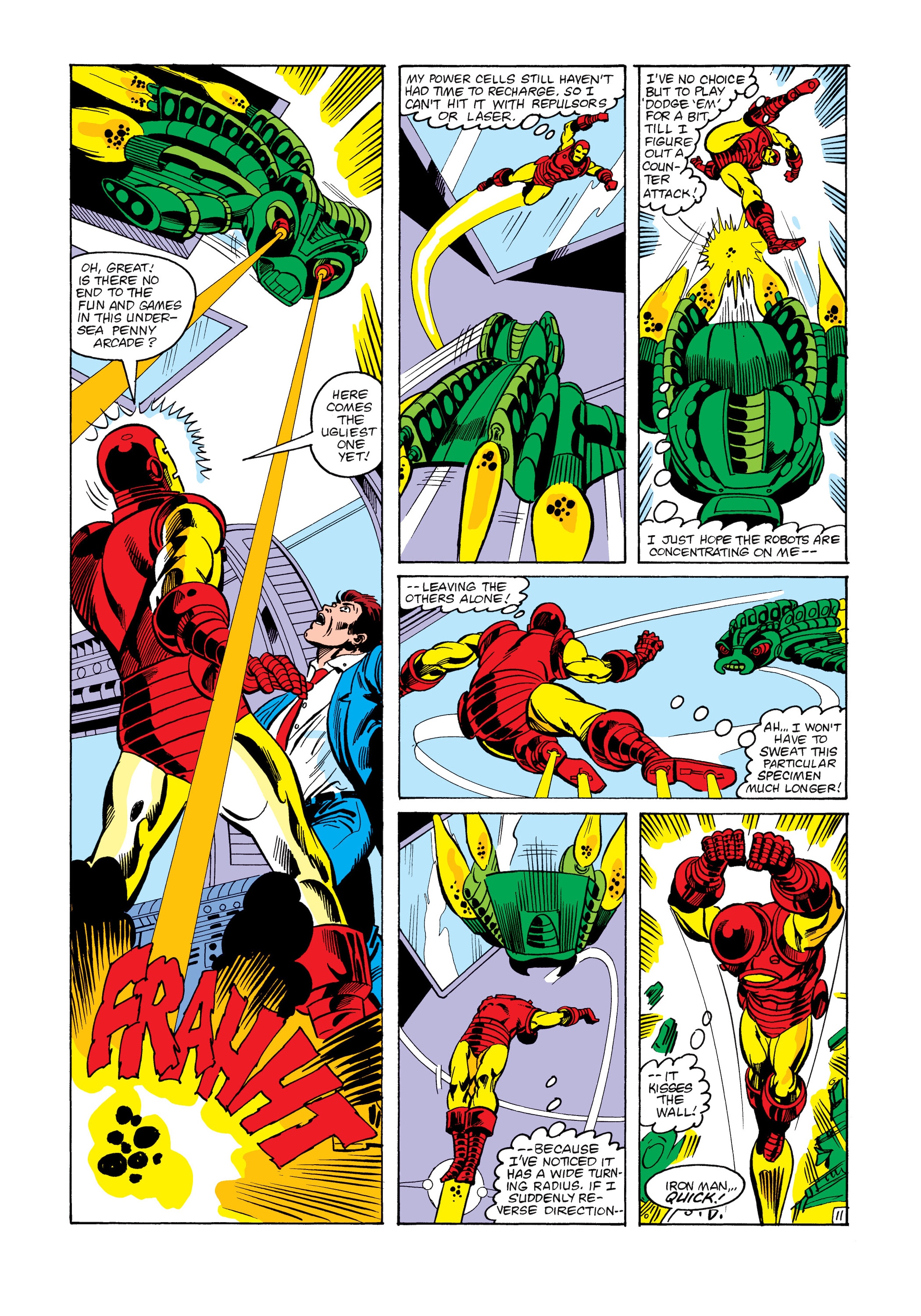 Read online Marvel Masterworks: The Invincible Iron Man comic -  Issue # TPB 16 (Part 1) - 88