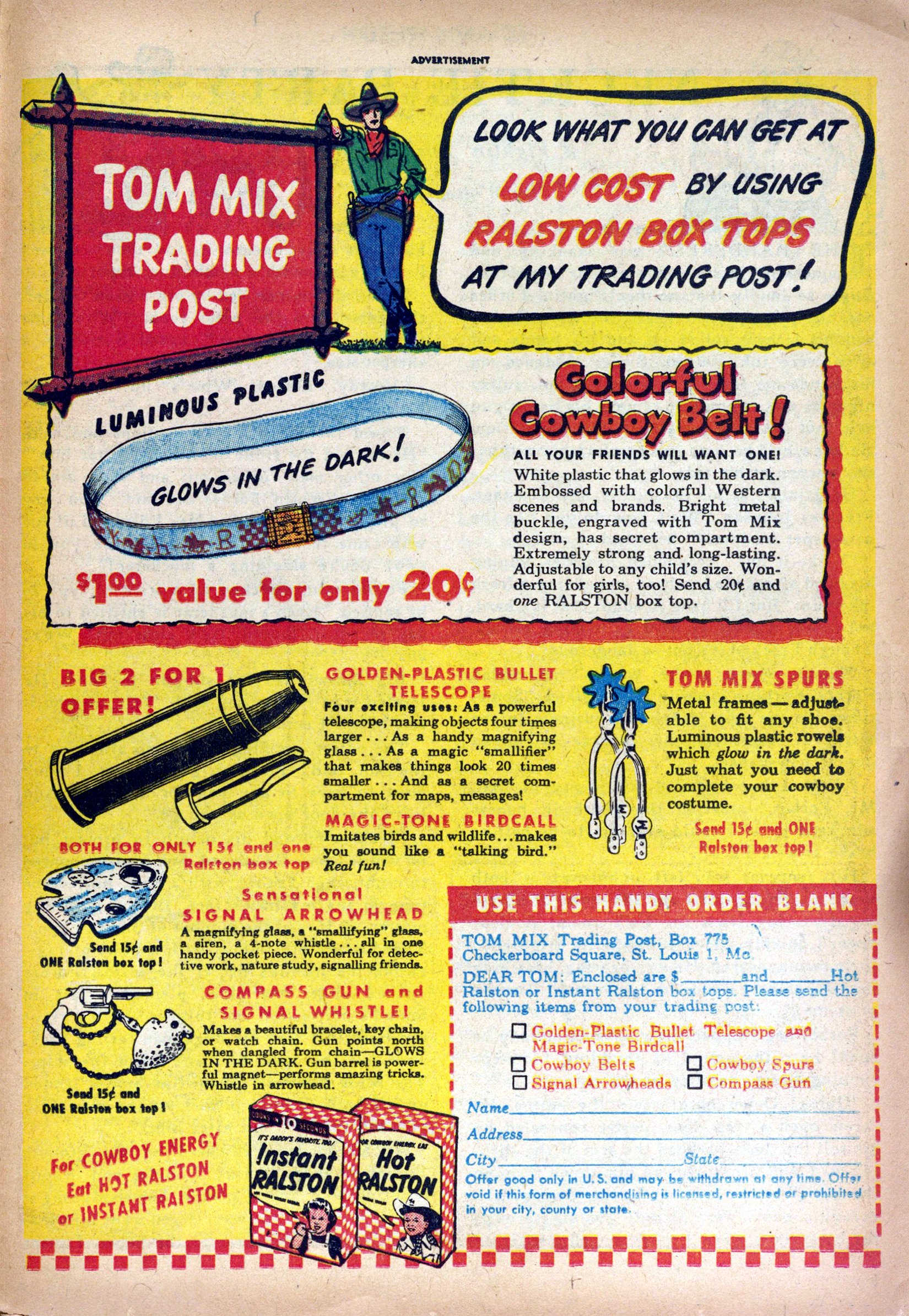 Read online Tom Mix Western (1948) comic -  Issue #48 - 23