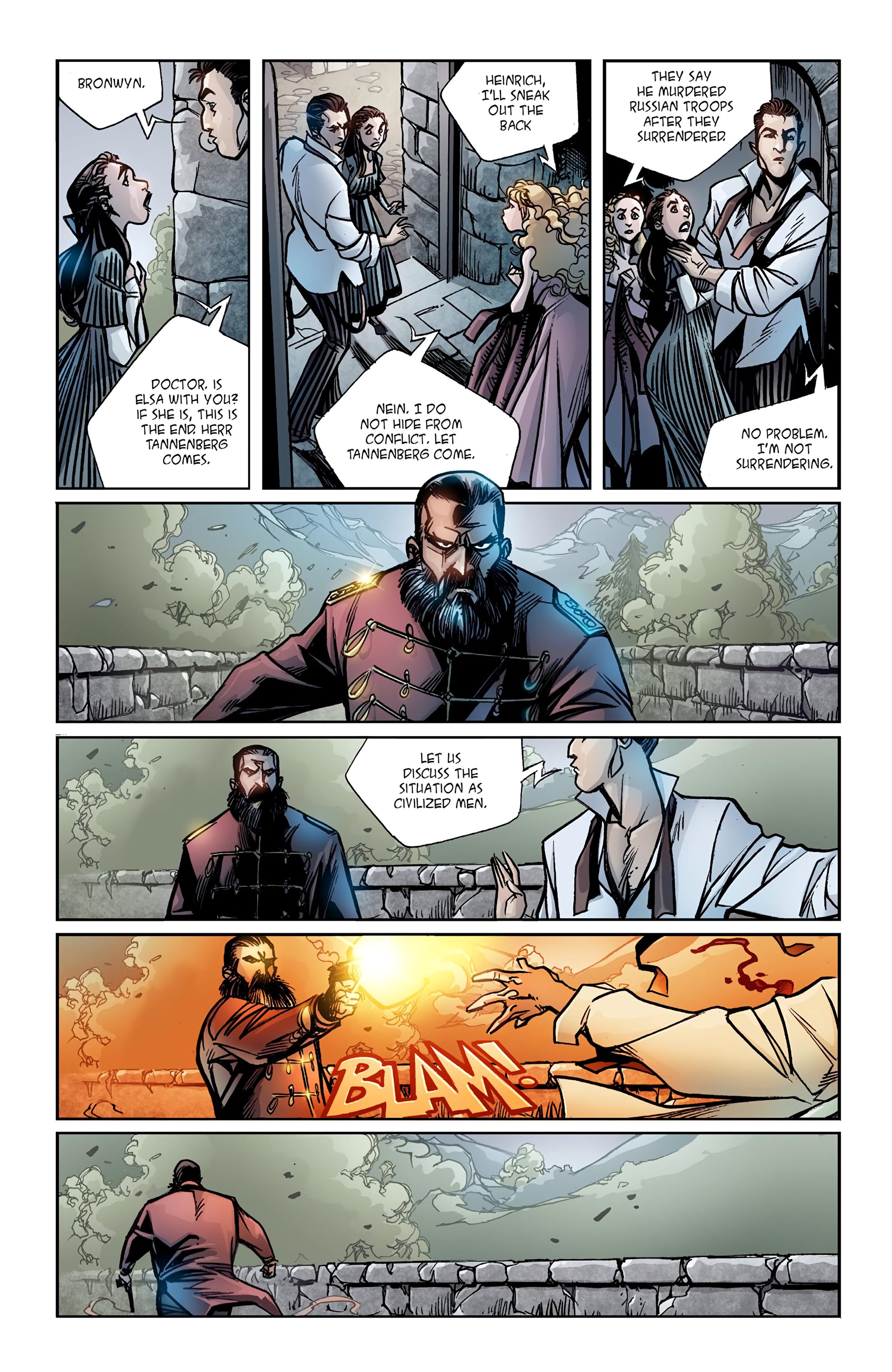 Read online Von Bach comic -  Issue #1 - 11