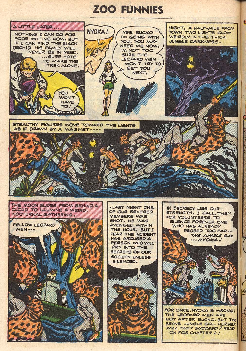 Read online Zoo Funnies comic -  Issue #8 - 8