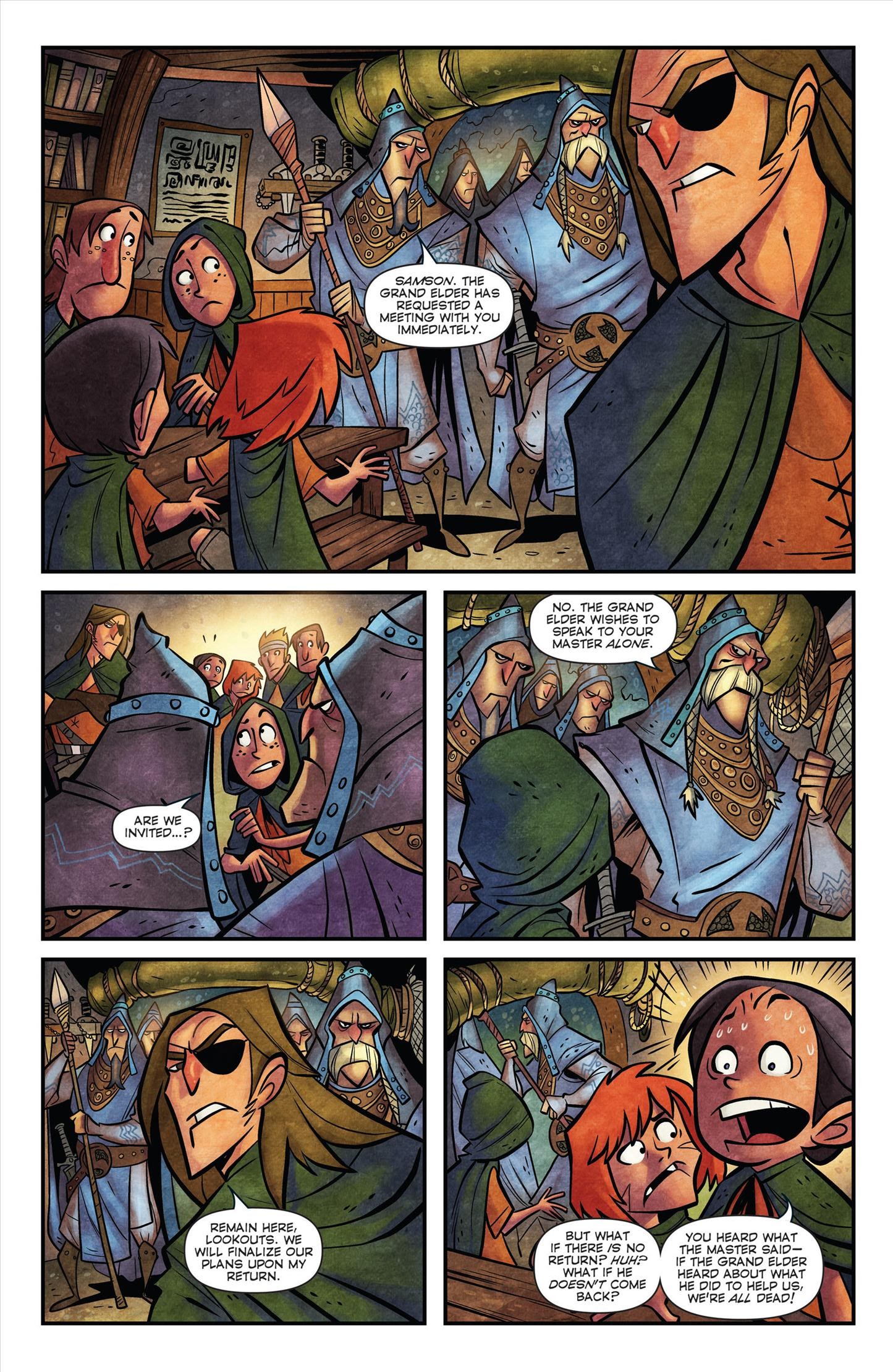 Read online Lookouts comic -  Issue #5 - 10