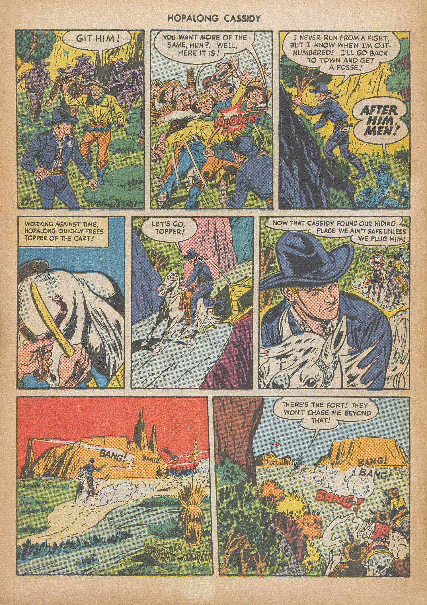 Read online Hopalong Cassidy comic -  Issue #34 - 6