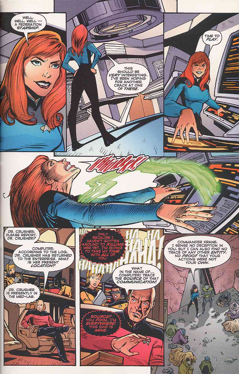 Star Trek: The Next Generation: Embrace the Wolf issue Full - Page 11