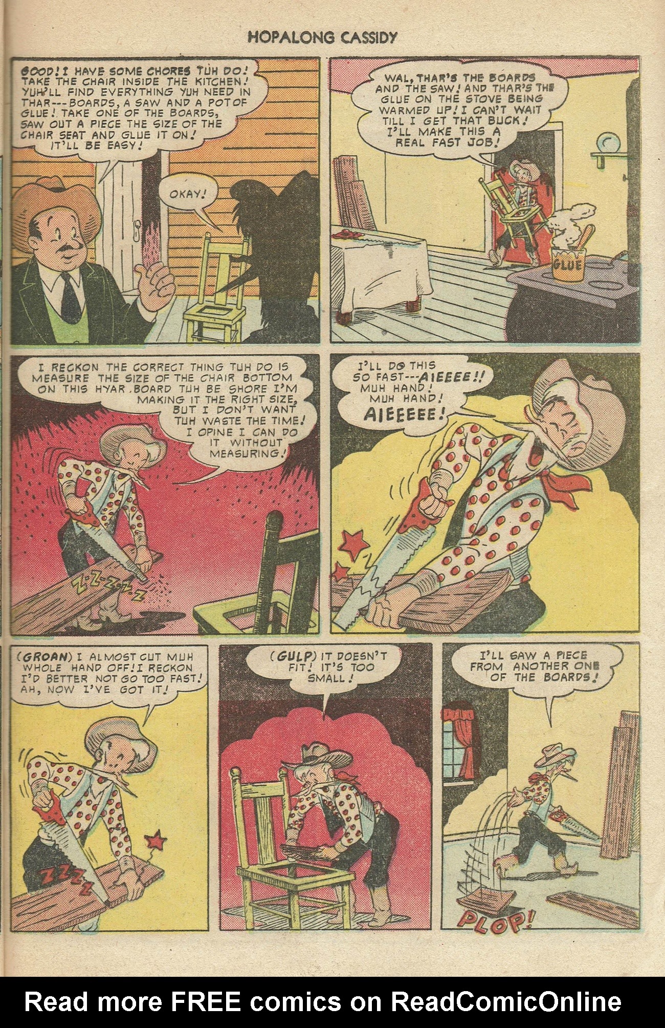 Read online Hopalong Cassidy comic -  Issue #45 - 37