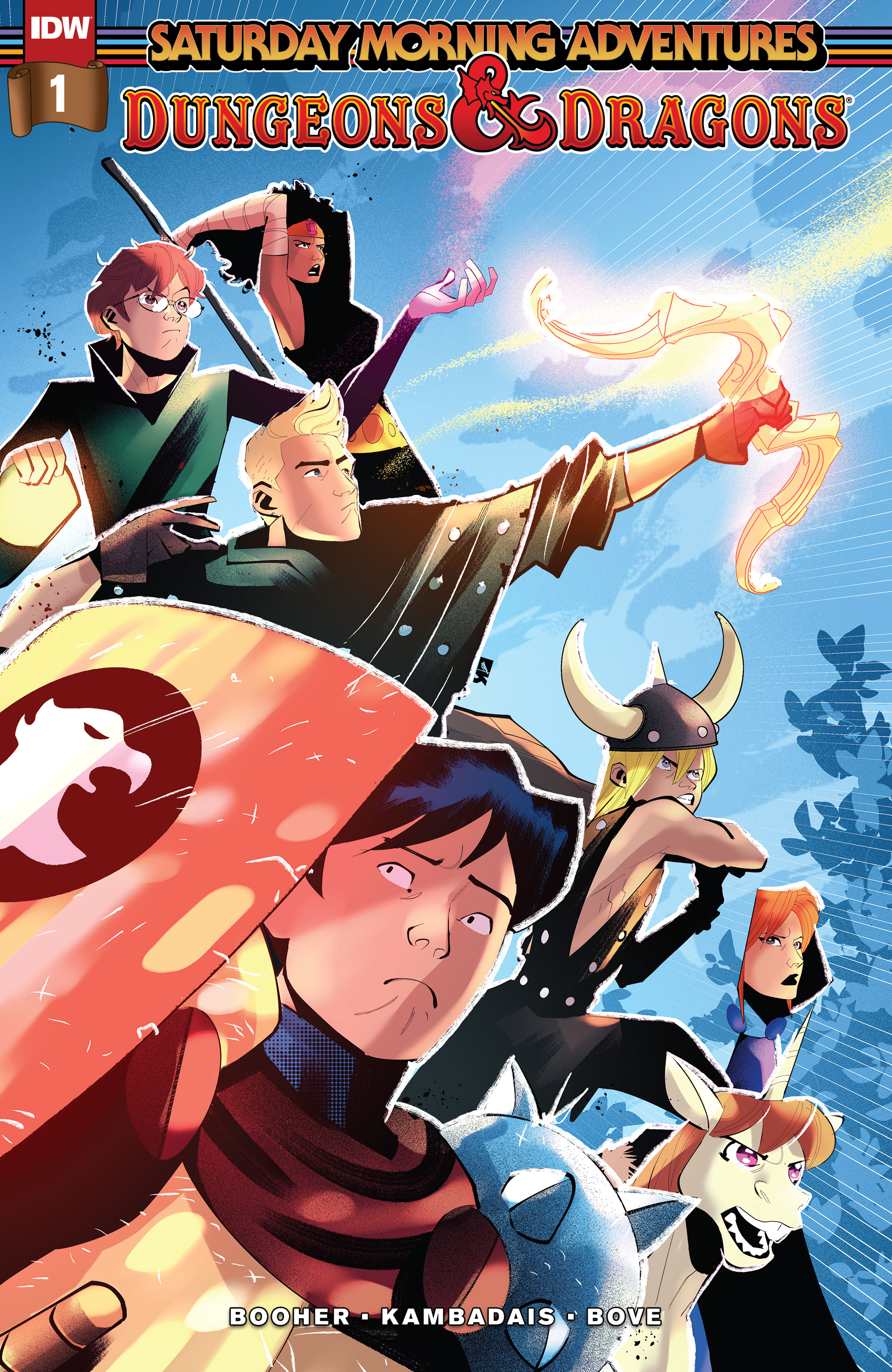 Read online Dungeons & Dragons: Saturday Morning Adventures (2024) comic -  Issue #1 - 1