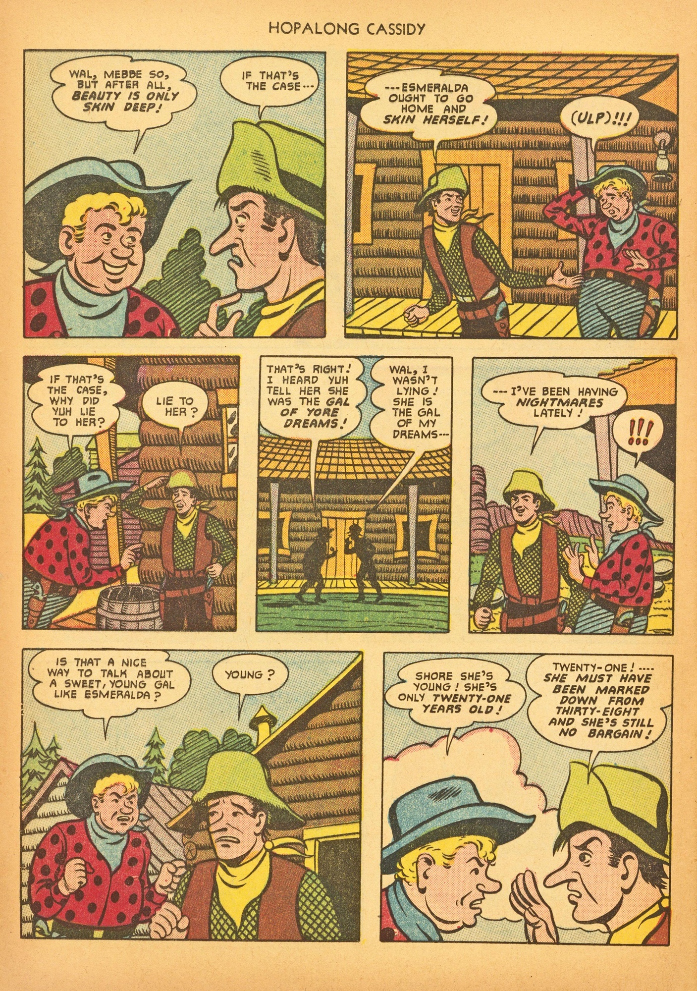 Read online Hopalong Cassidy comic -  Issue #54 - 40