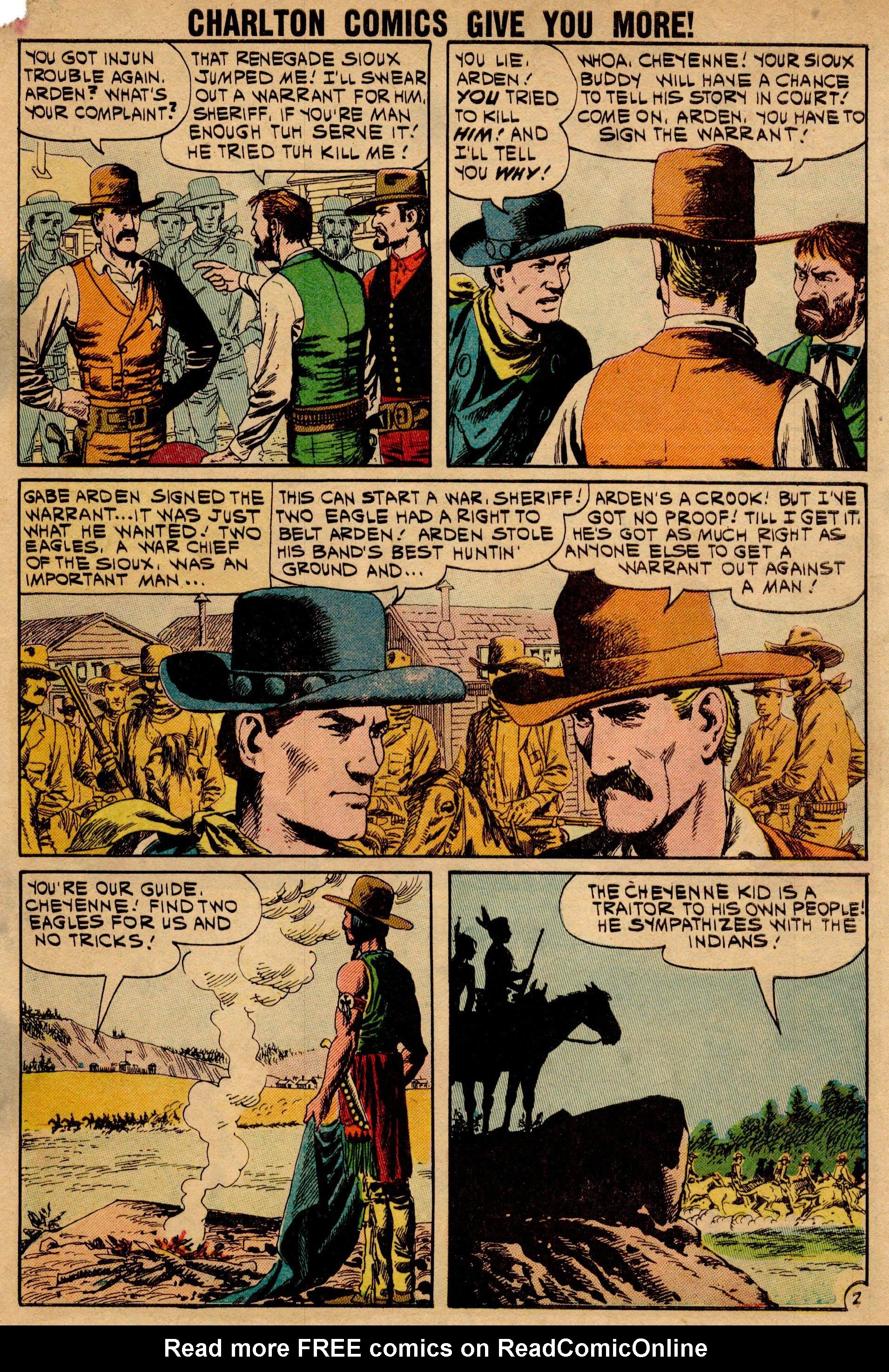 Read online Cheyenne Kid comic -  Issue #30 - 29