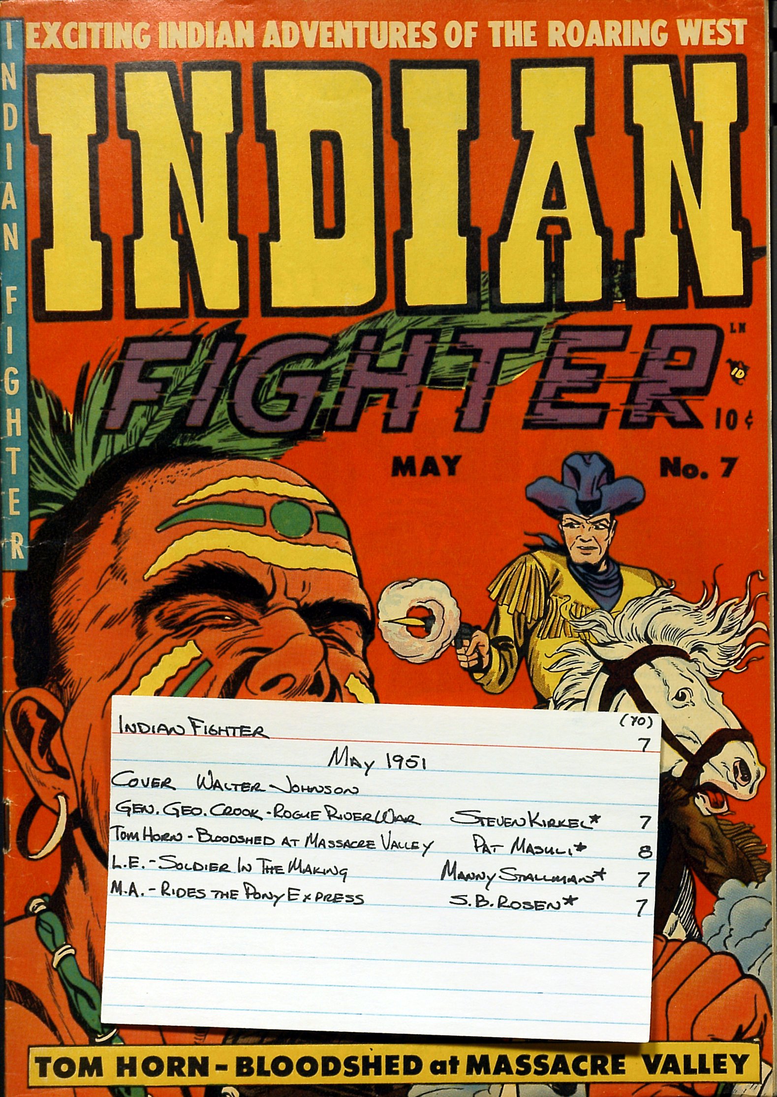 Read online Indian Fighter comic -  Issue #7 - 37