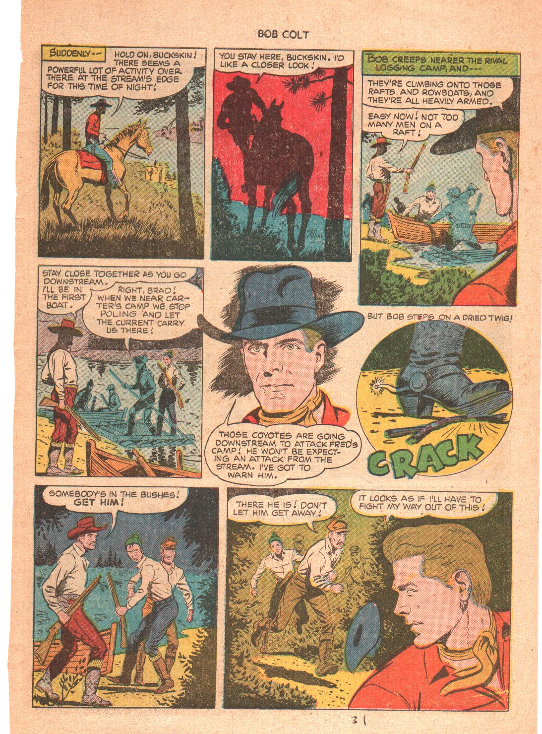 Read online Bob Colt Western comic -  Issue #4 - 31