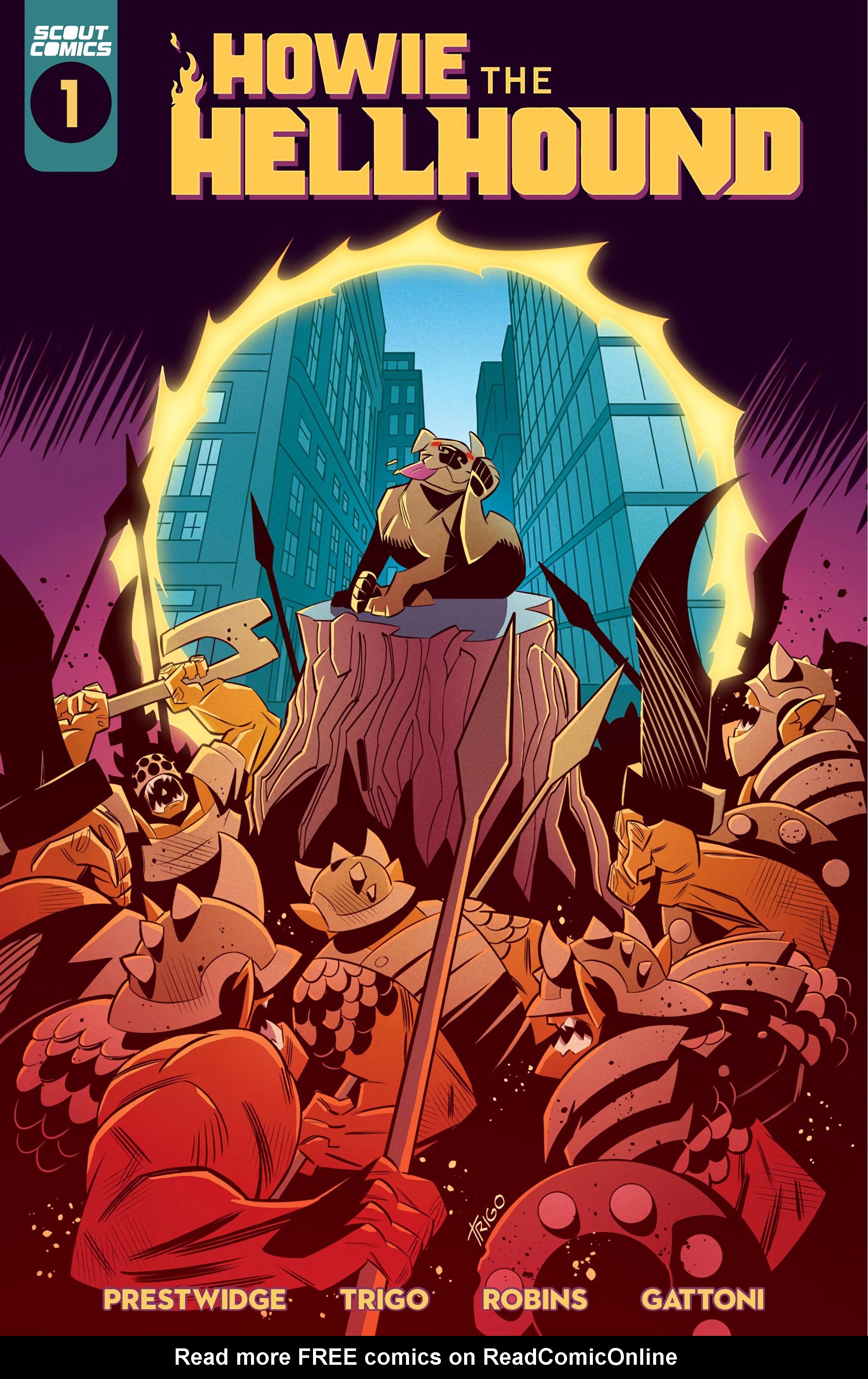 Read online Howie the Hellhound comic -  Issue #1 - 1